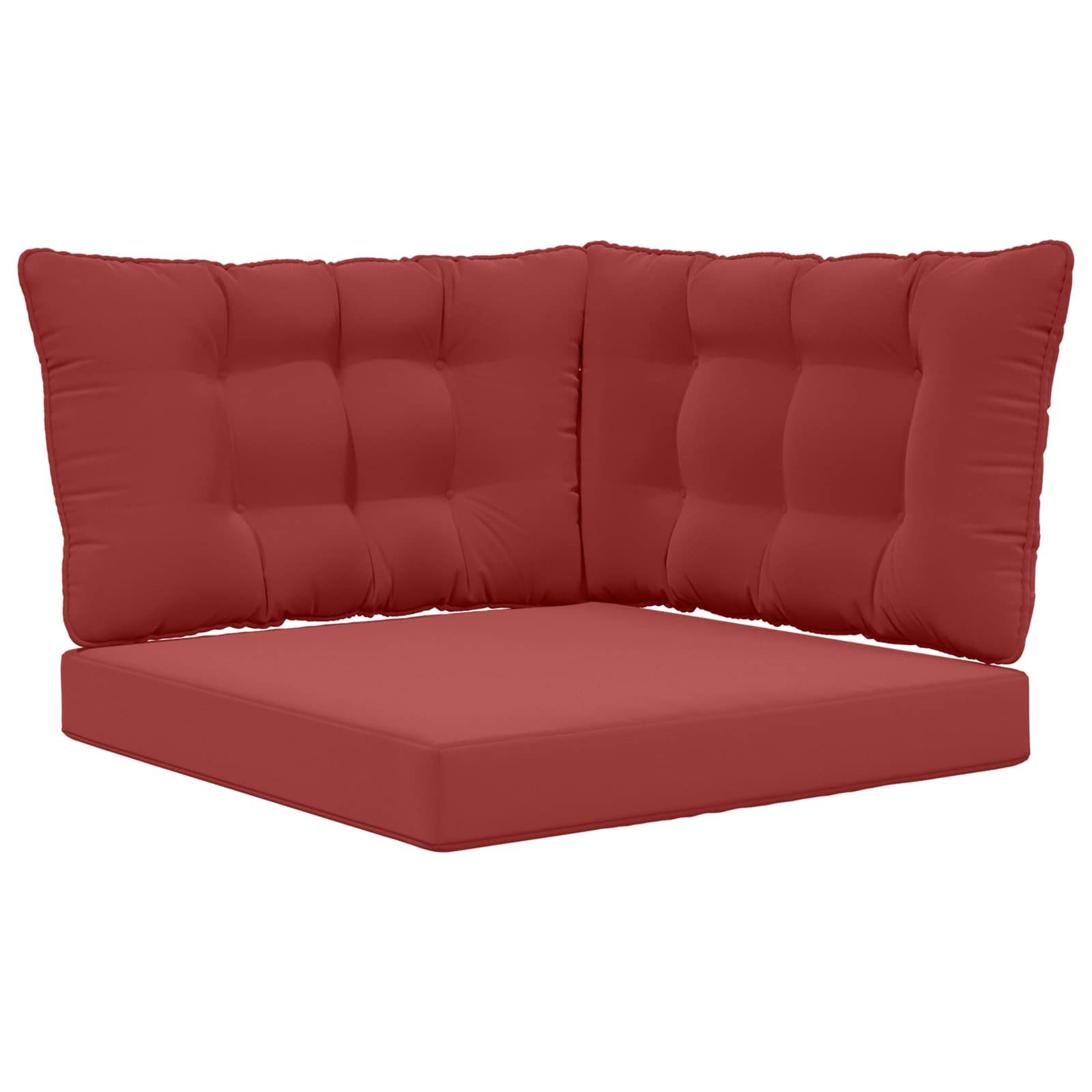 Buiten bankkussen 3 pcs Wijnrood Polyester is nu te koop bij PeponiXL, paradijselijk wonen!