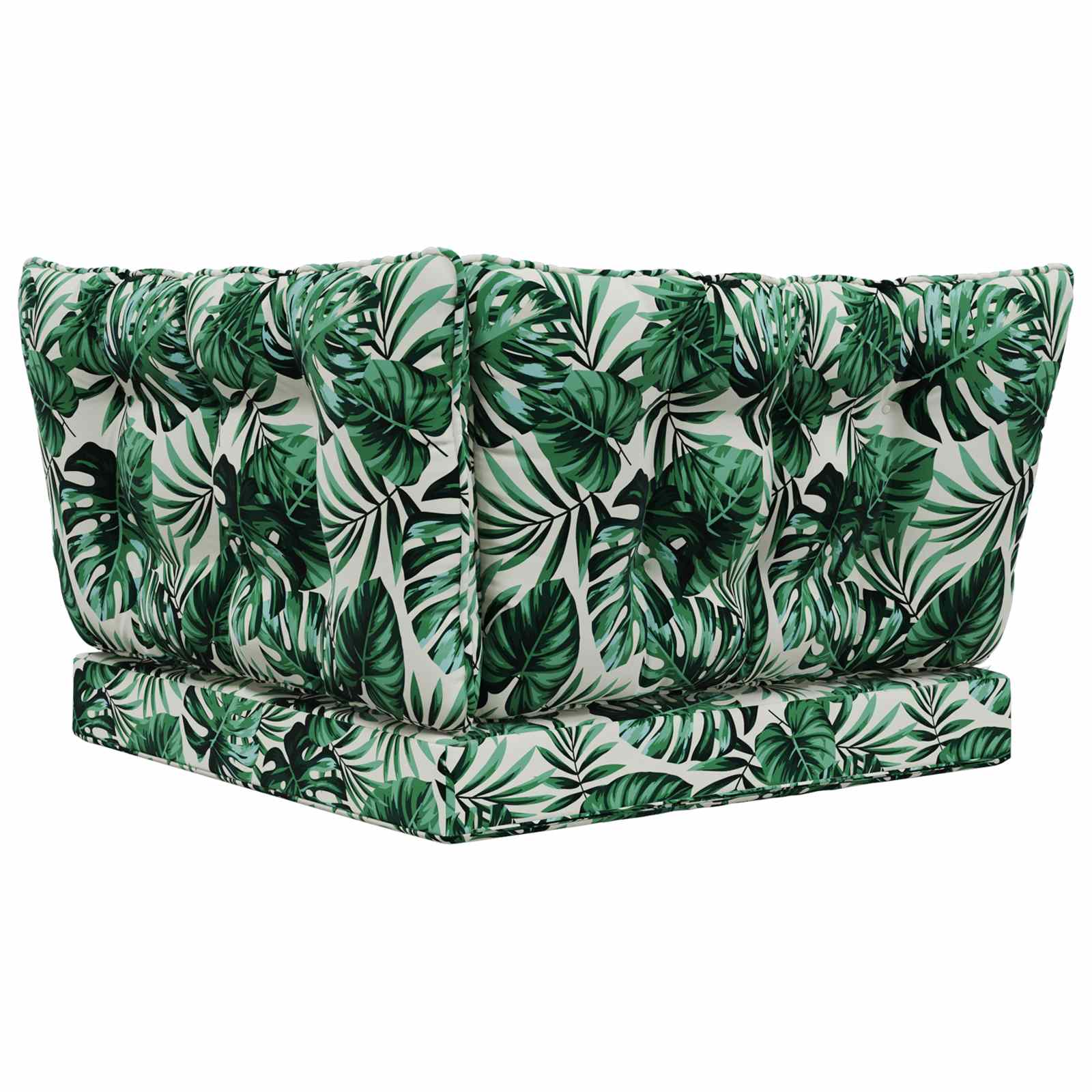 Buiten bankkussen 3 pcs Bladpatroon Polyester is nu te koop bij PeponiXL, paradijselijk wonen!