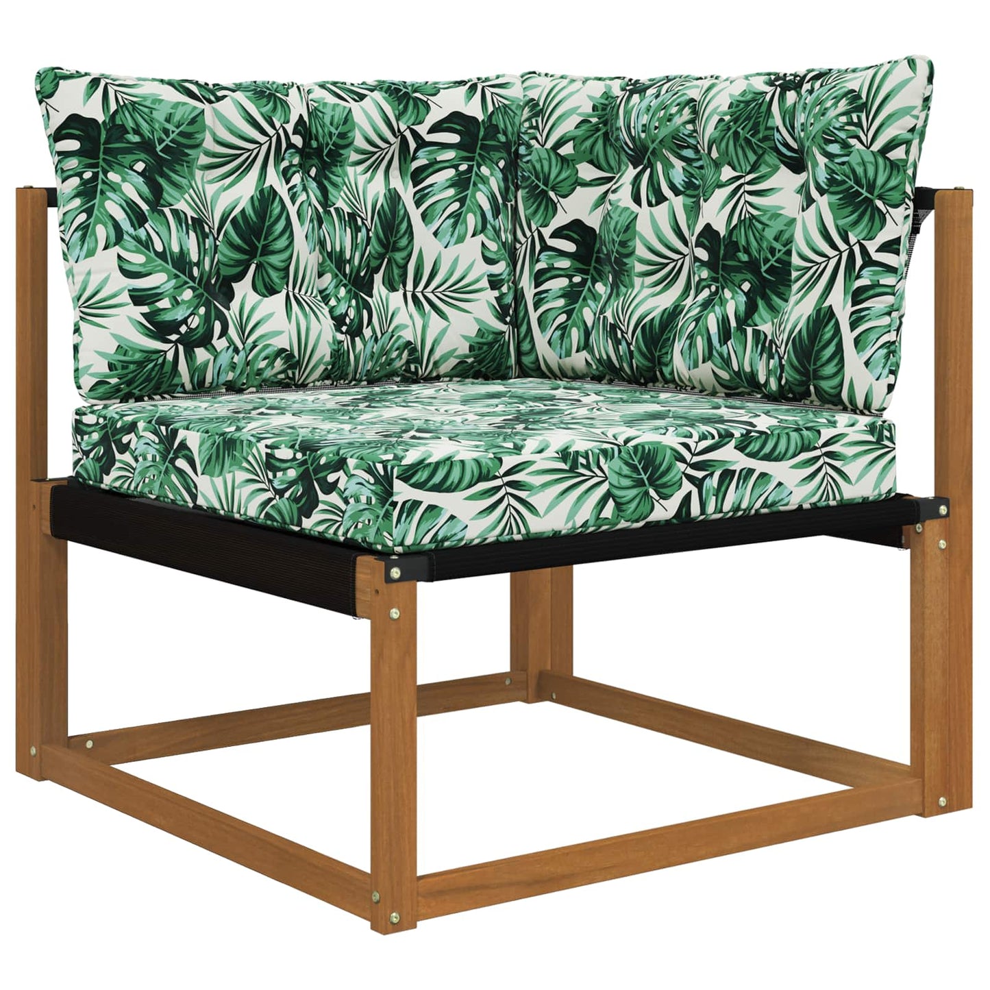 Buiten bankkussen 3 pcs Bladpatroon Polyester is nu te koop bij PeponiXL, paradijselijk wonen!