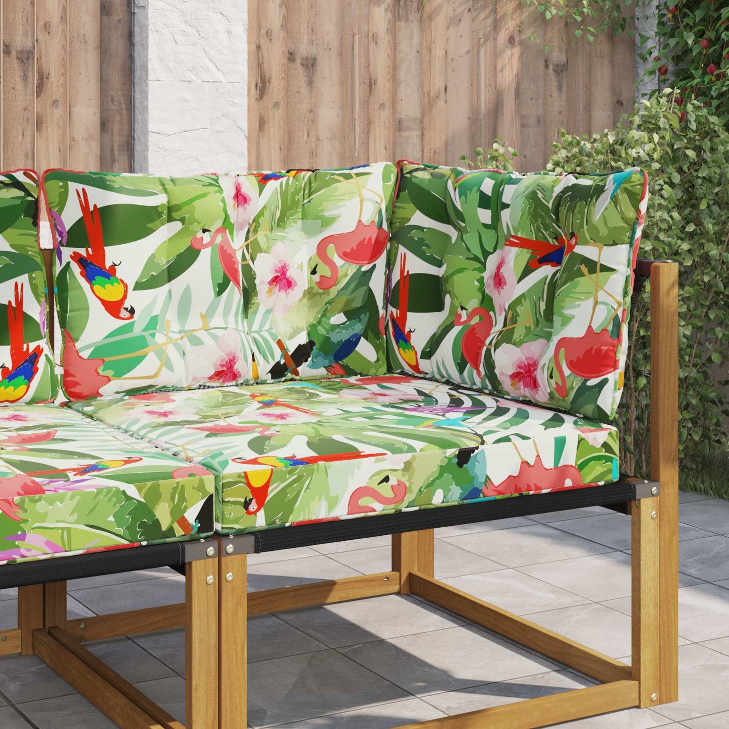 Buiten bankkussen 3 pcs kleurrijk Polyester is nu te koop bij PeponiXL, paradijselijk wonen!