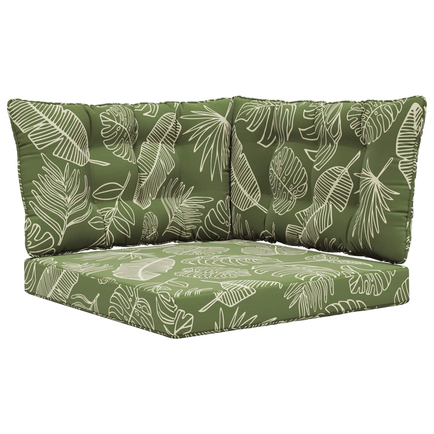 Buiten bankkussen 3 pcs Bladontwerp Polyester is nu te koop bij PeponiXL, paradijselijk wonen!