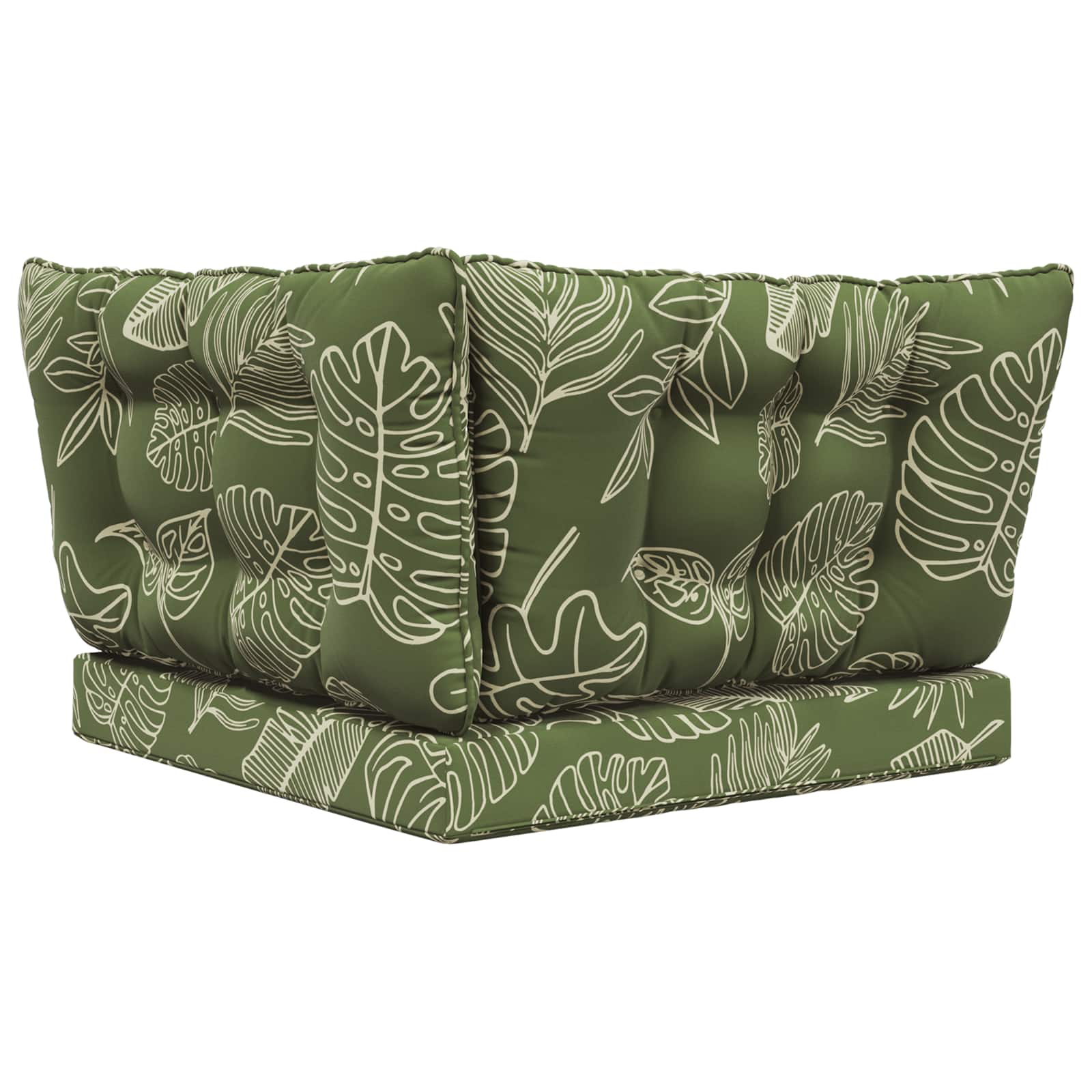 Buiten bankkussen 3 pcs Bladontwerp Polyester is nu te koop bij PeponiXL, paradijselijk wonen!