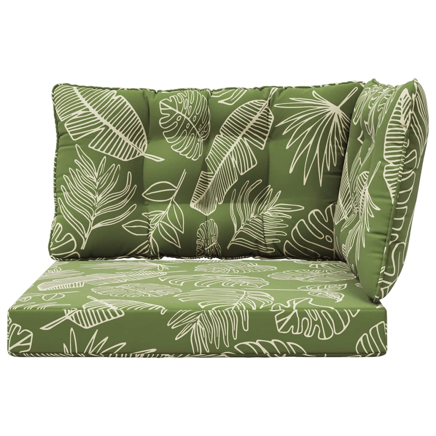 Buiten bankkussen 3 pcs Bladontwerp Polyester is nu te koop bij PeponiXL, paradijselijk wonen!