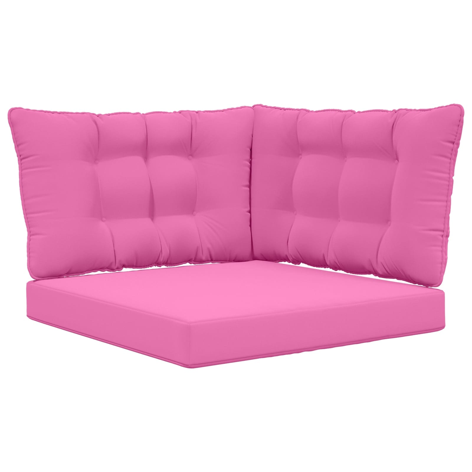 Buiten bankkussen 3 pcs Roze Polyester is nu te koop bij PeponiXL, paradijselijk wonen!