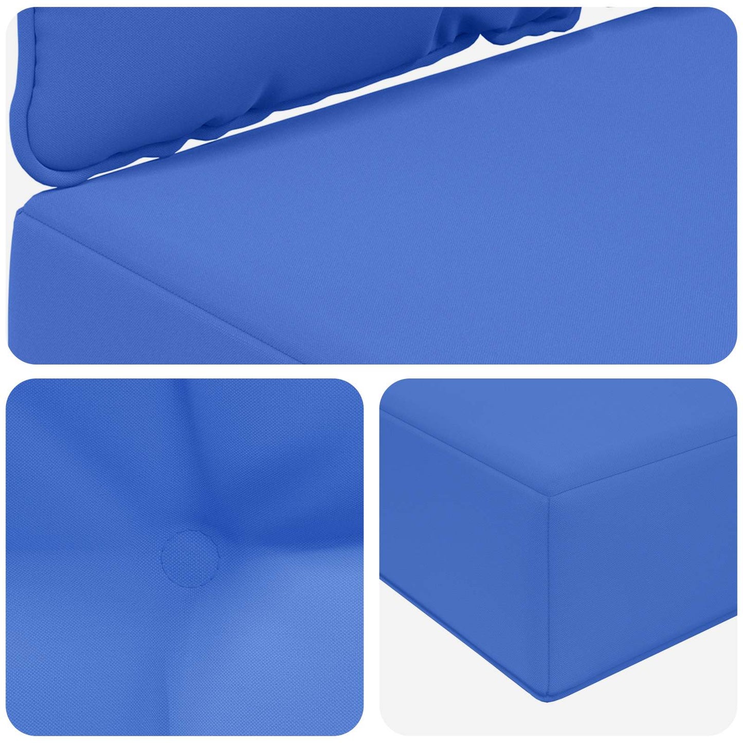 Buiten bankkussen 3 pcs Turquoise Polyester is nu te koop bij PeponiXL, paradijselijk wonen!