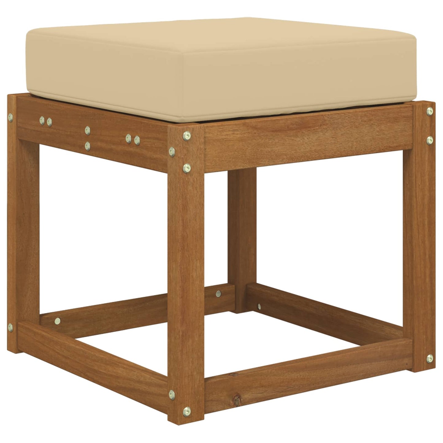 Buiten Zitkussen Beige 40 x 40 x 8 cm 100% Polyester is nu te koop bij PeponiXL, paradijselijk wonen!