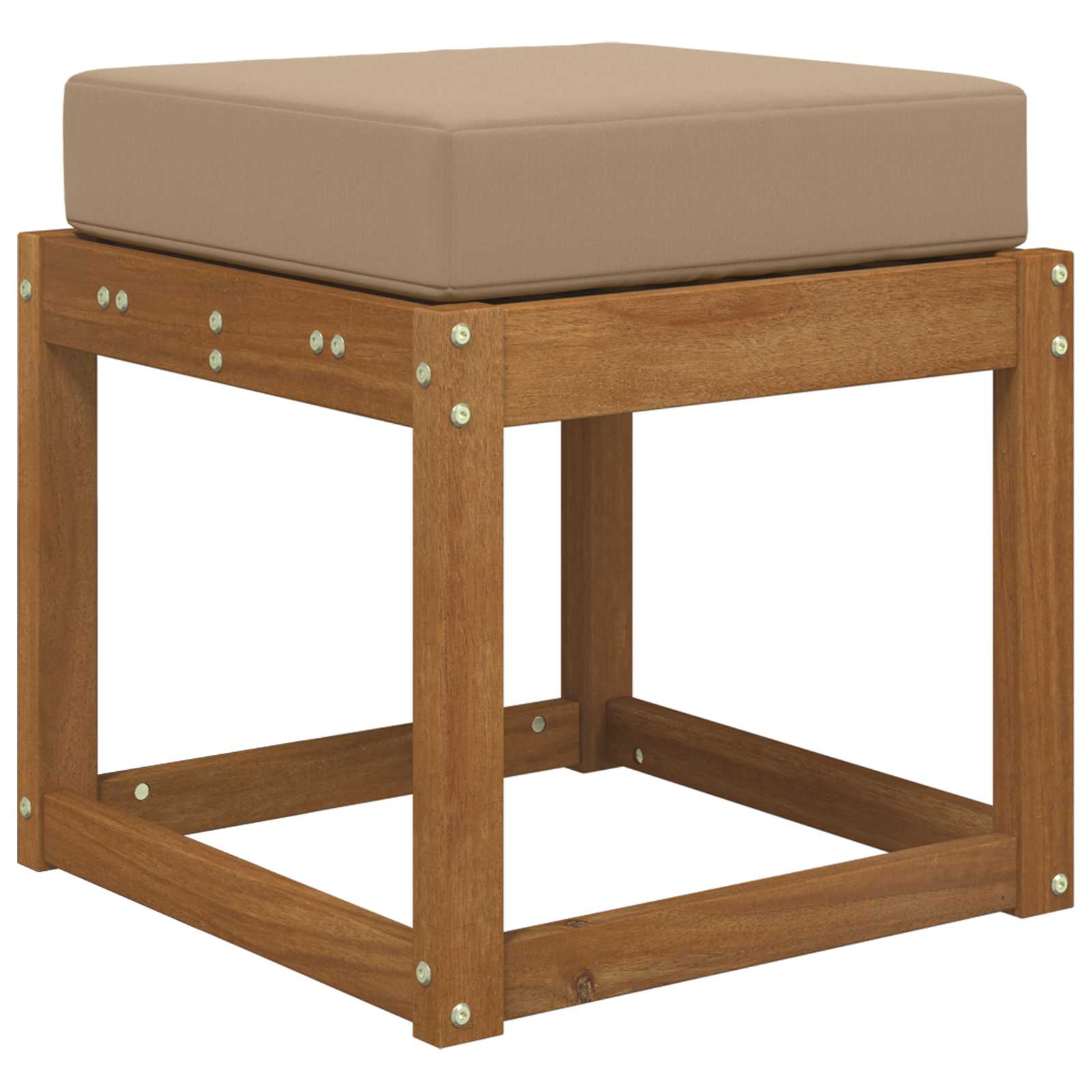 Buiten Zitkussen Taupe 40 x 40 x 8 cm 100% Polyester is nu te koop bij PeponiXL, paradijselijk wonen!