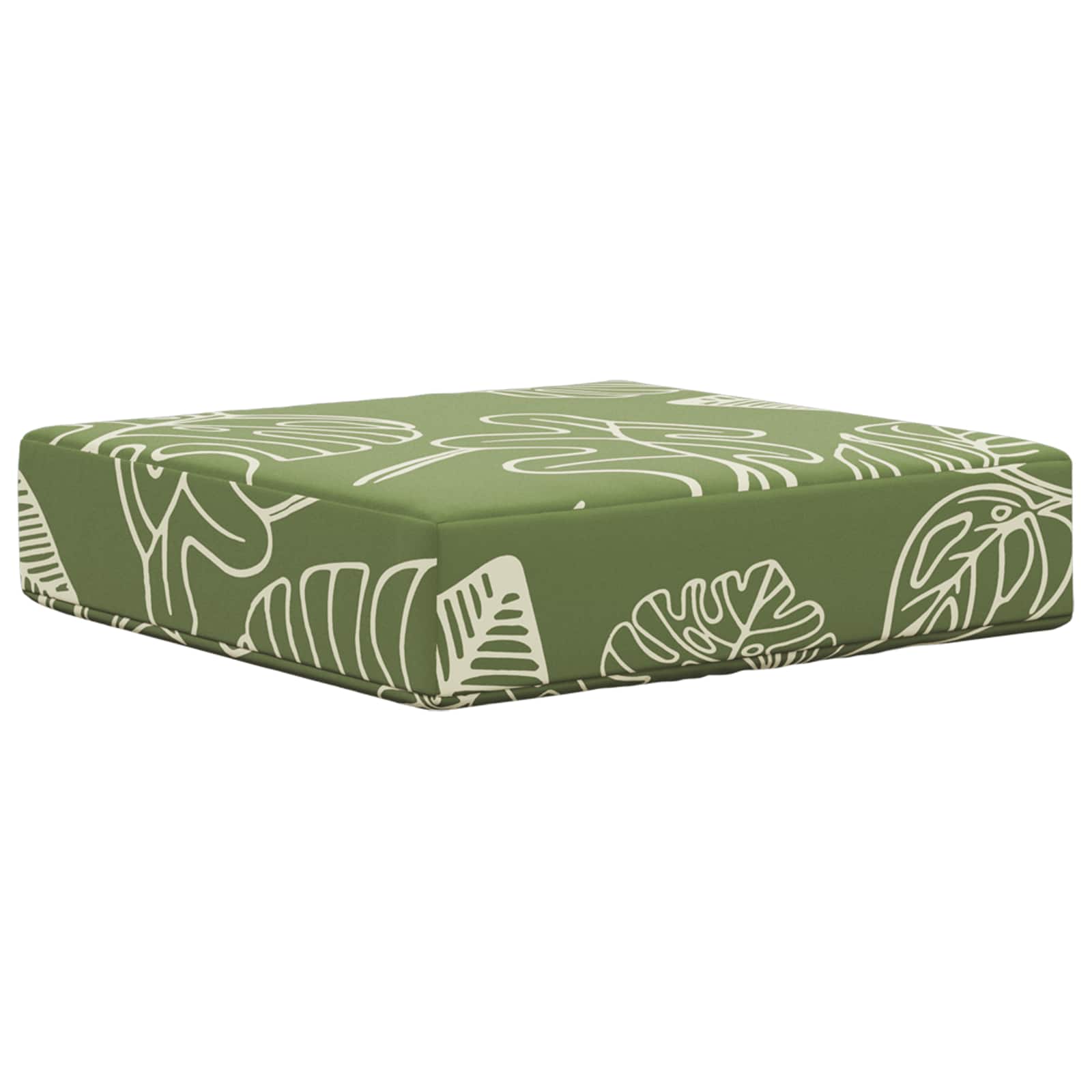 Buiten Zitkussen Groene Bladeren 40 x 40 x 8 cm 100% Polyester is nu te koop bij PeponiXL, paradijselijk wonen!