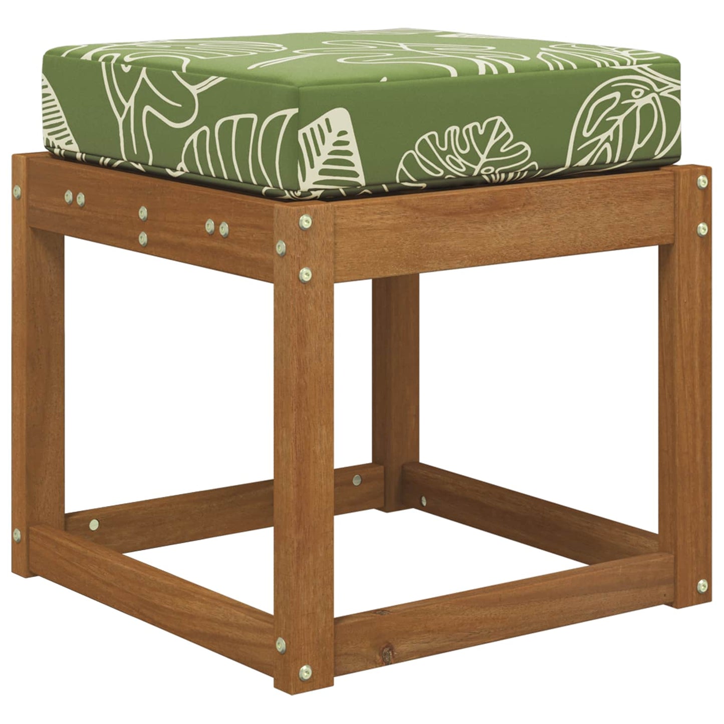 Buiten Zitkussen Groene Bladeren 40 x 40 x 8 cm 100% Polyester is nu te koop bij PeponiXL, paradijselijk wonen!