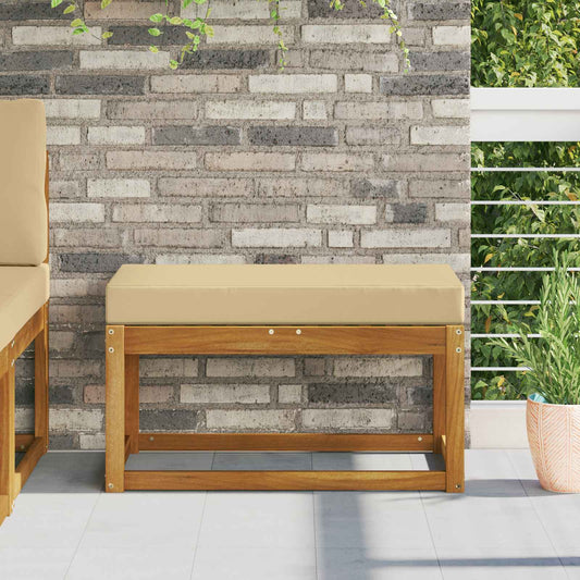 Buiten Zitkussen Beige 80 x 40 x 8 cm 100% Polyester is nu te koop bij PeponiXL, paradijselijk wonen!