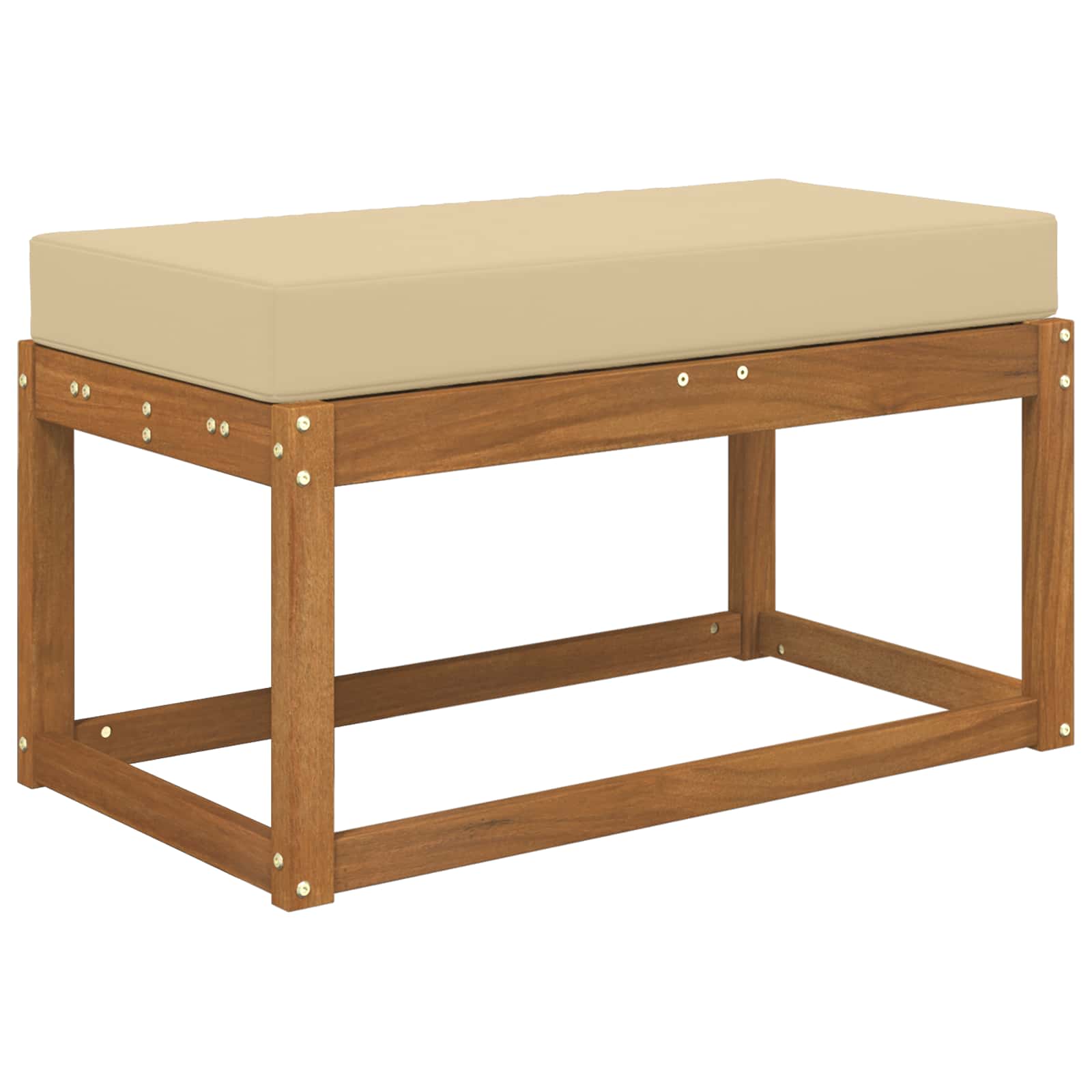 Buiten Zitkussen Beige 80 x 40 x 8 cm 100% Polyester is nu te koop bij PeponiXL, paradijselijk wonen!