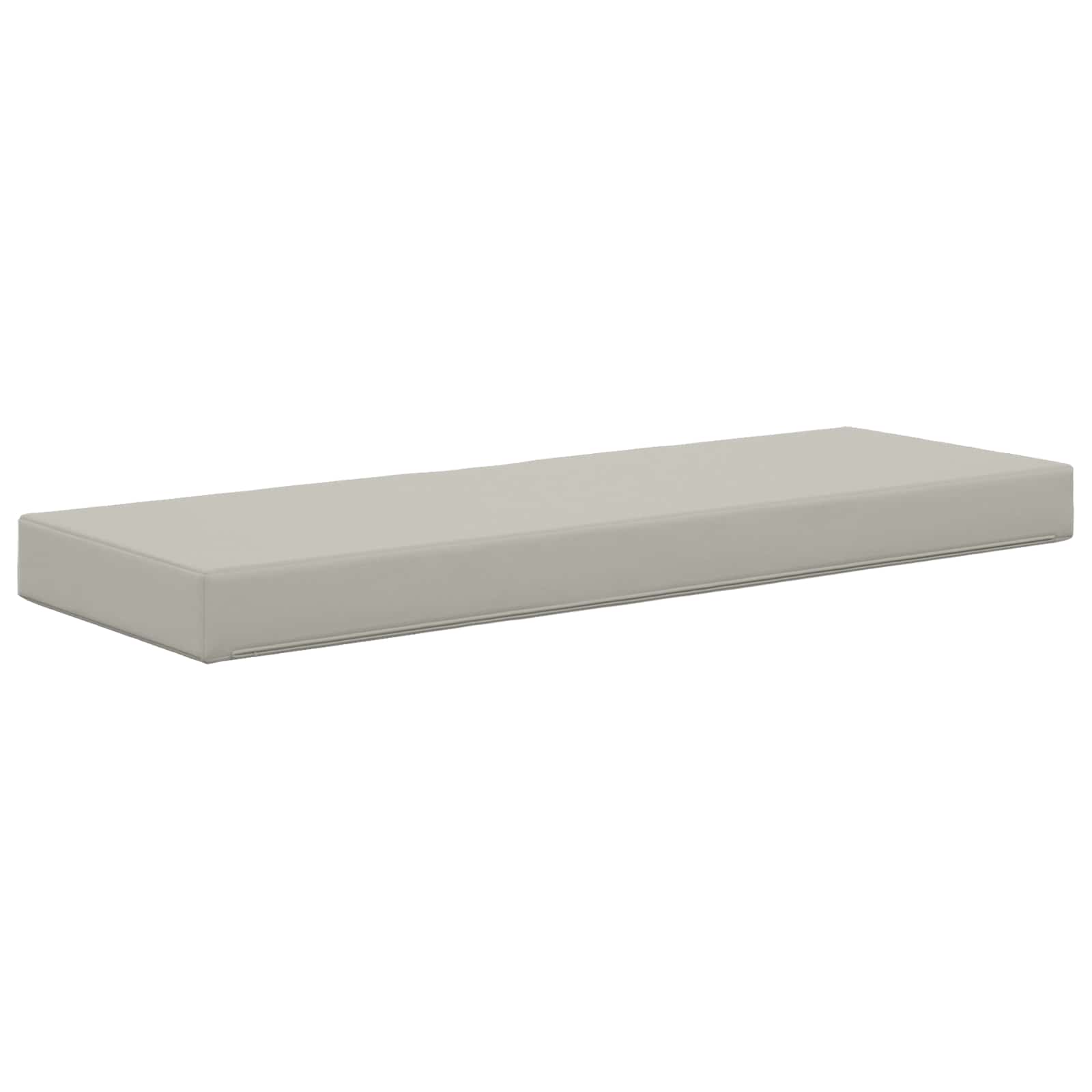 Buiten Zitkussen Grijs 111,5 x 40 x 8 cm 100% Polyester is nu te koop bij PeponiXL, paradijselijk wonen!