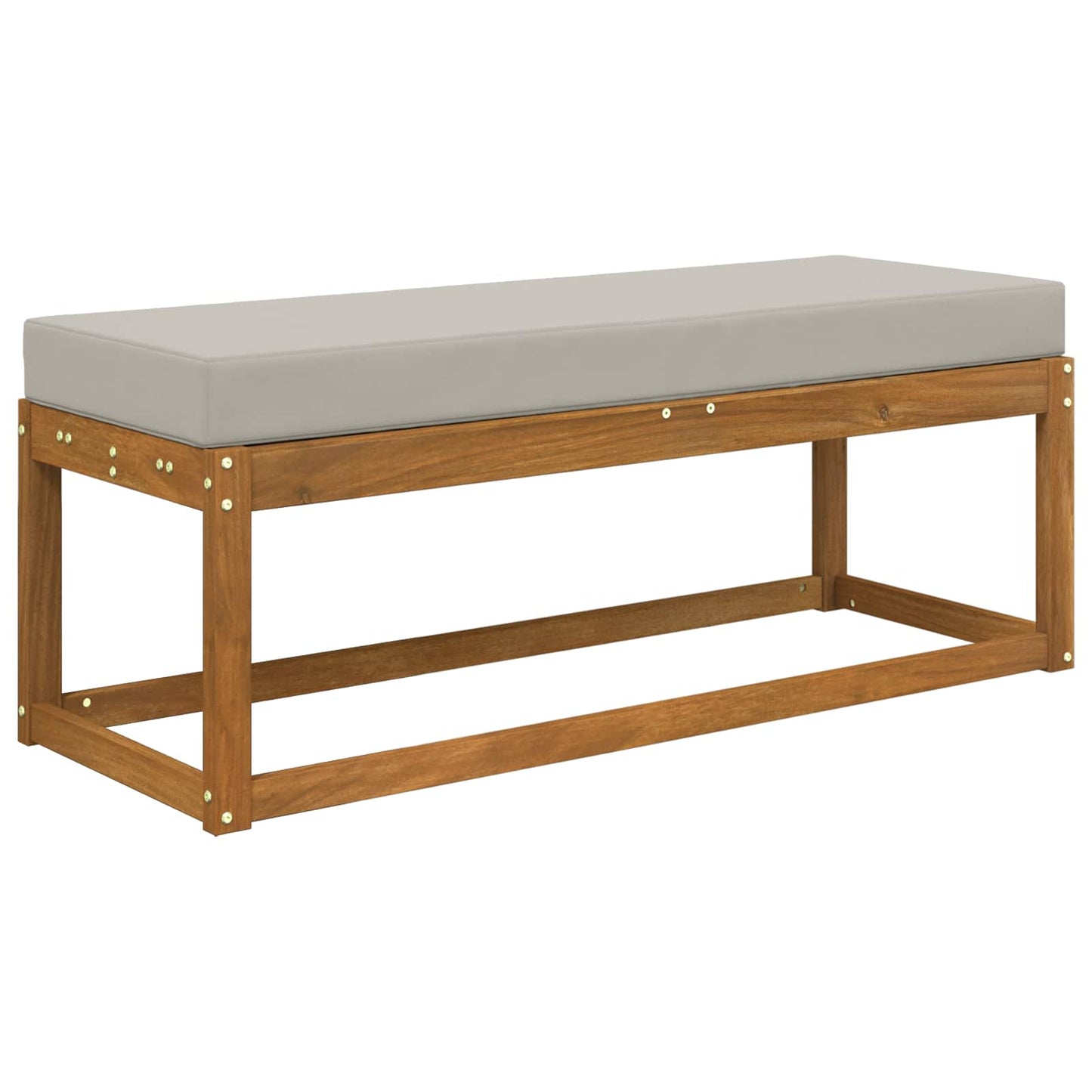 Buiten Zitkussen Grijs 111,5 x 40 x 8 cm 100% Polyester is nu te koop bij PeponiXL, paradijselijk wonen!