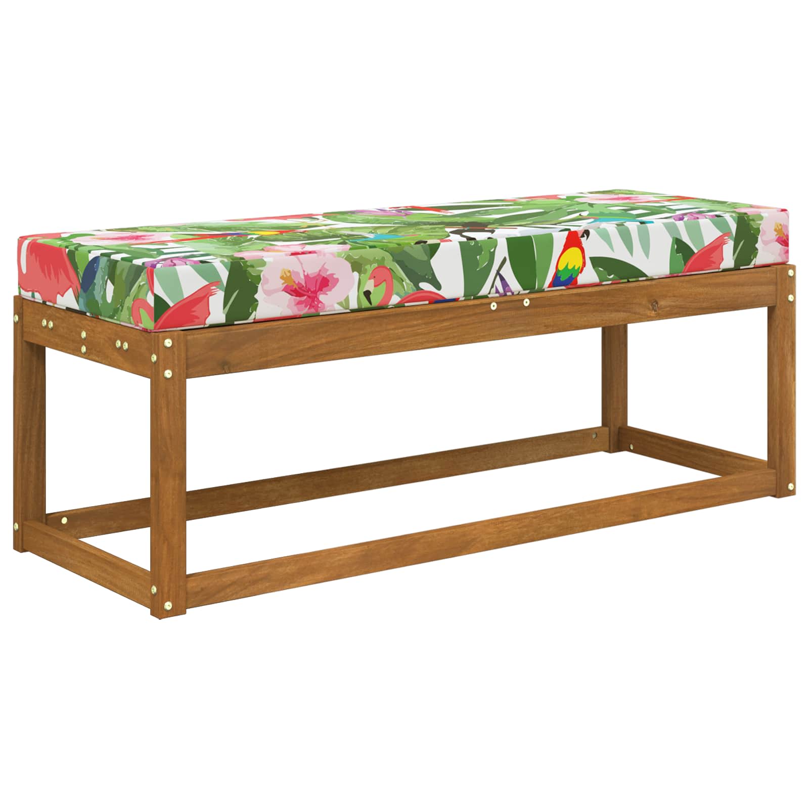 Buiten Zitkussen kleurrijk 111,5 x 40 x 8 cm 100% Polyester is nu te koop bij PeponiXL, paradijselijk wonen!