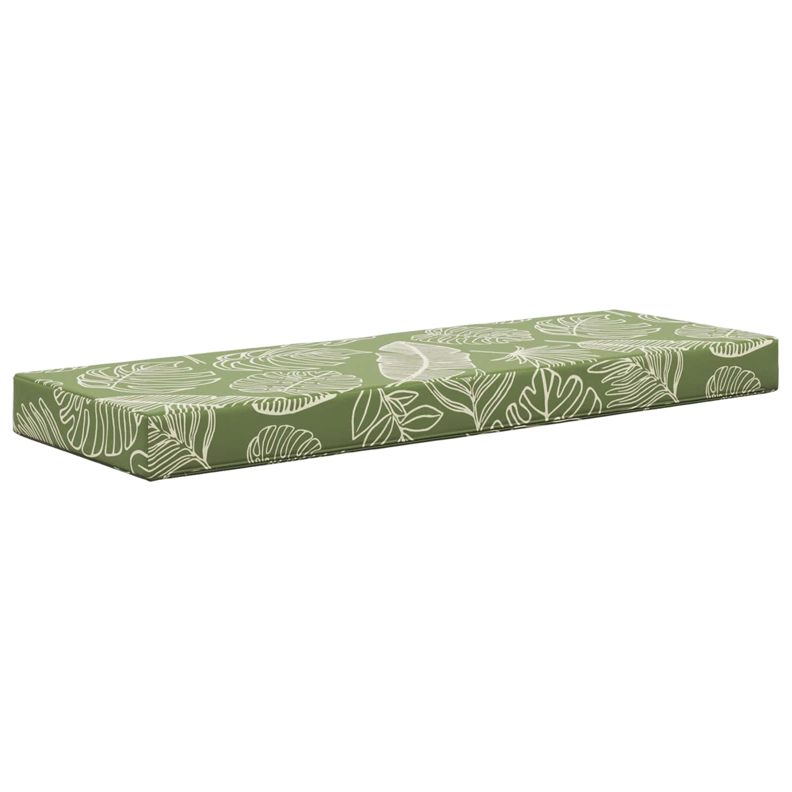 Buiten Zitkussen Groene Bladeren 111,5 x 40 x 8 cm is nu te koop bij PeponiXL, paradijselijk wonen!