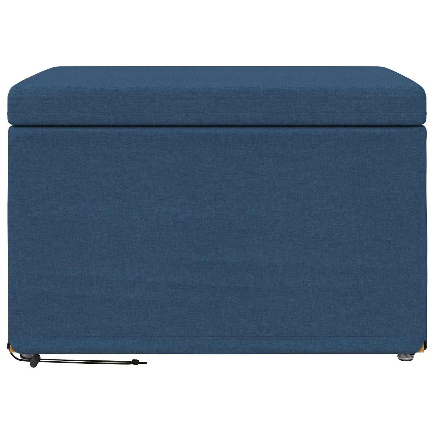 Kruk Blauw 61 x 41 x 40 cm Stof en Geëngineerd Hout is nu te koop bij PeponiXL, paradijselijk wonen!