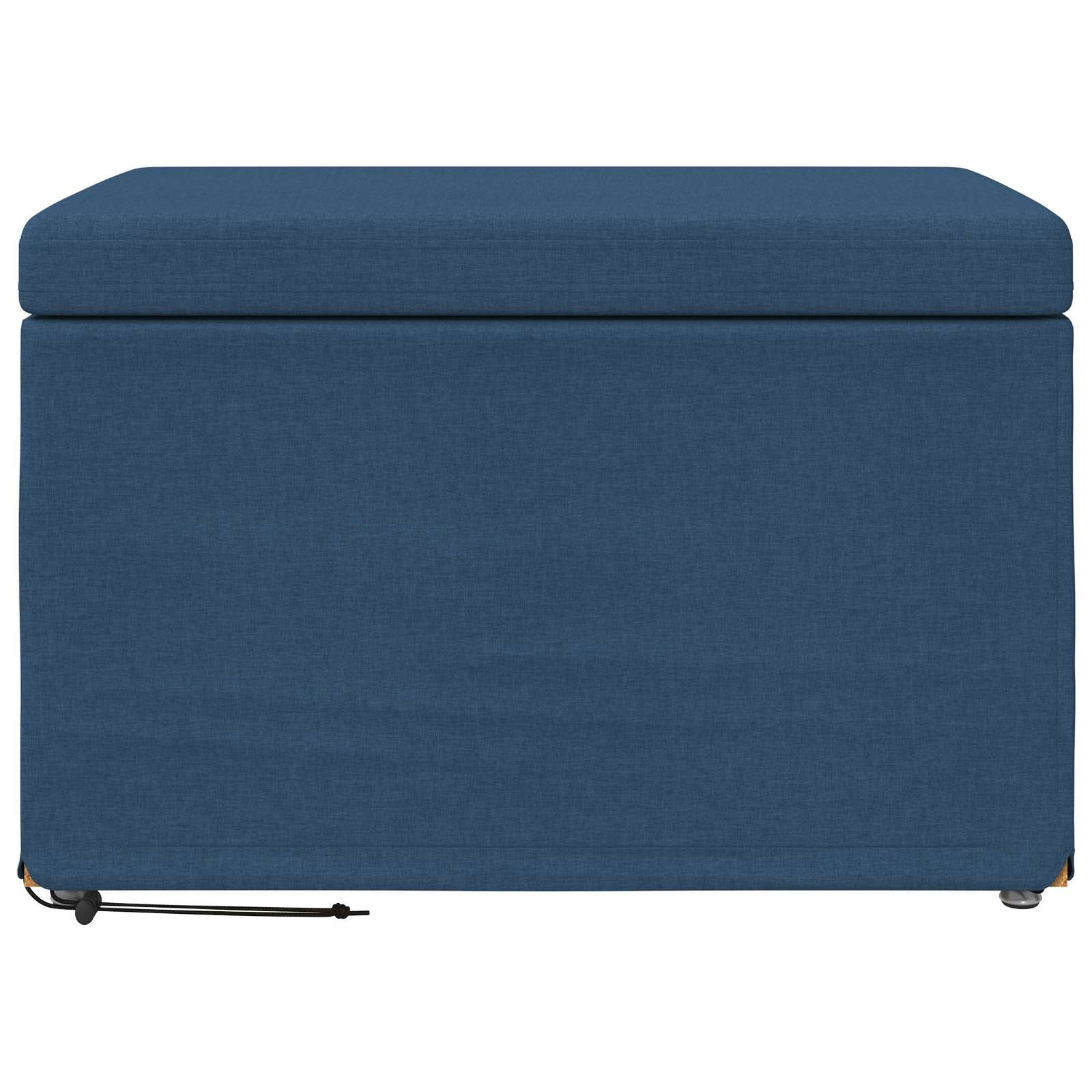 Kruk Blauw 61 x 41 x 40 cm Stof en Geëngineerd Hout is nu te koop bij PeponiXL, paradijselijk wonen!