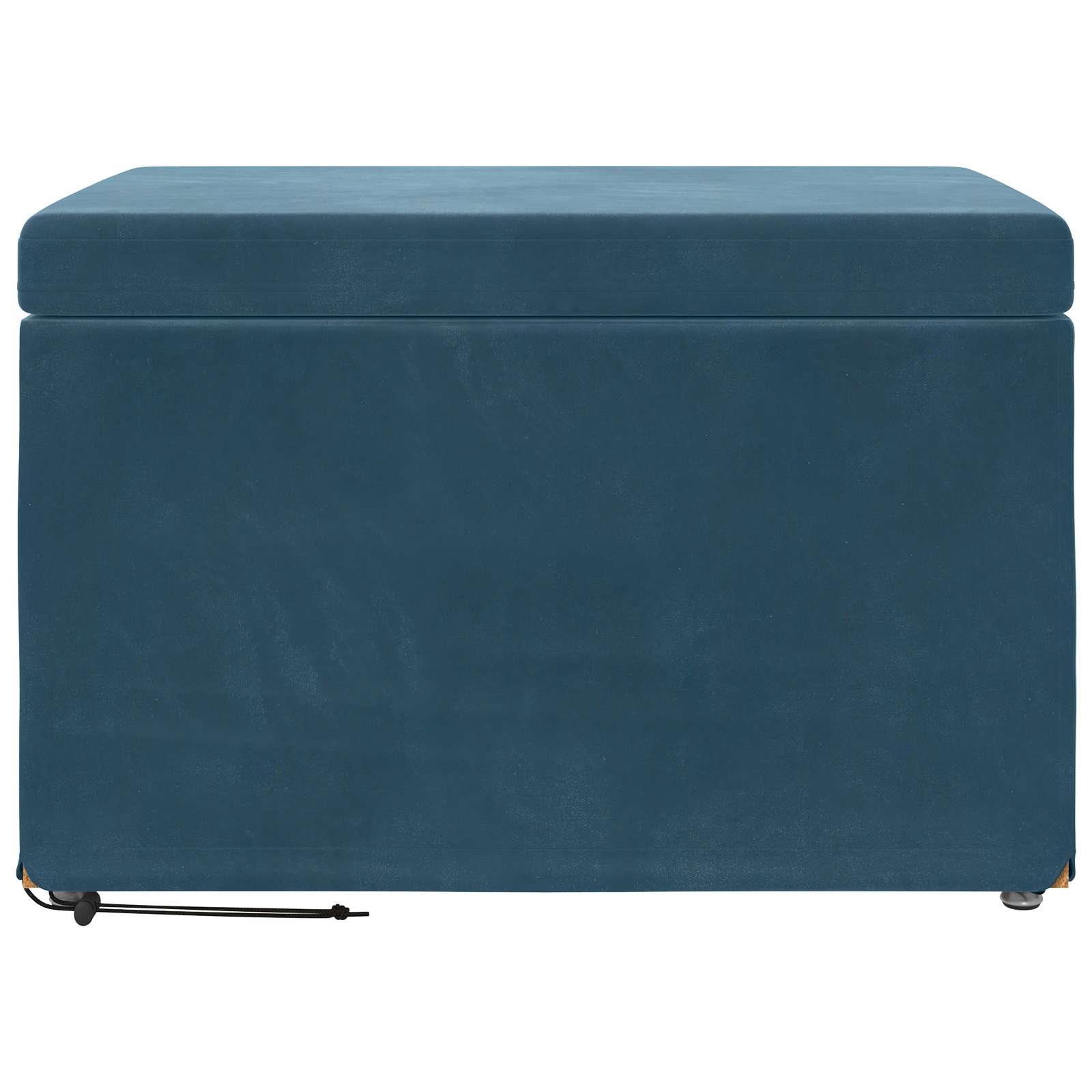 Kruk Blauw 61 x 41 x 40 cm Velvet en Gefabriceerd Hout is nu te koop bij PeponiXL, paradijselijk wonen!