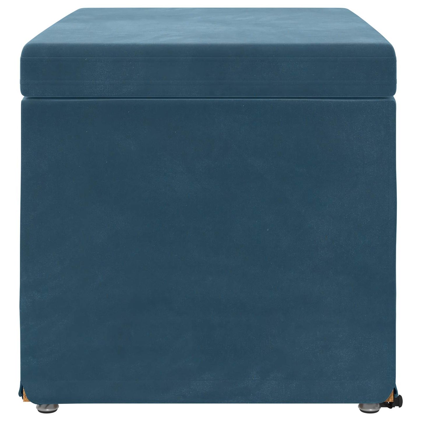 Kruk Blauw 61 x 41 x 40 cm Velvet en Gefabriceerd Hout is nu te koop bij PeponiXL, paradijselijk wonen!