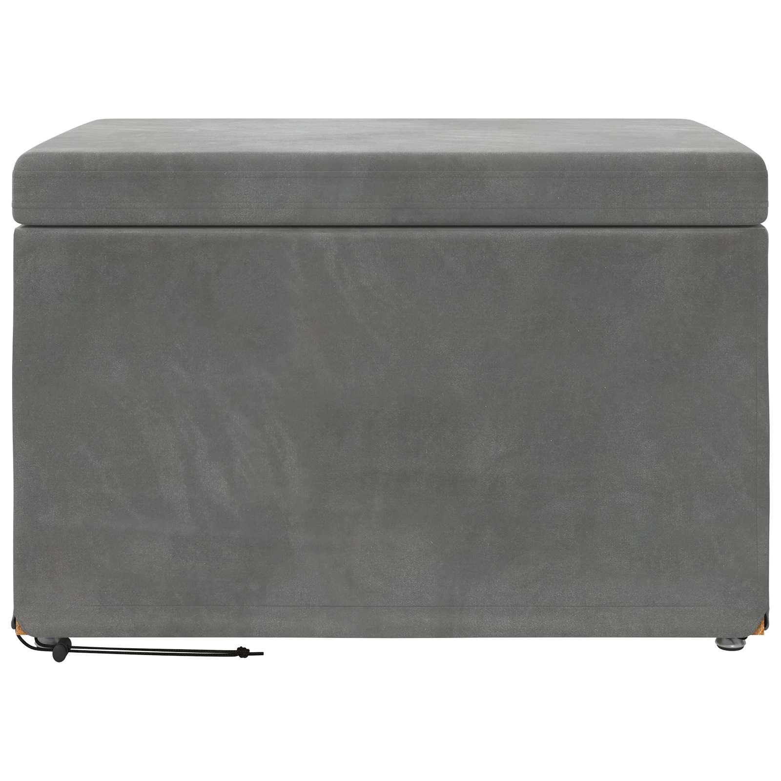 Kruk Donkergrijs 61 x 41 x 40 cm Velvet en Gefabriceerd Hout is nu te koop bij PeponiXL, paradijselijk wonen!