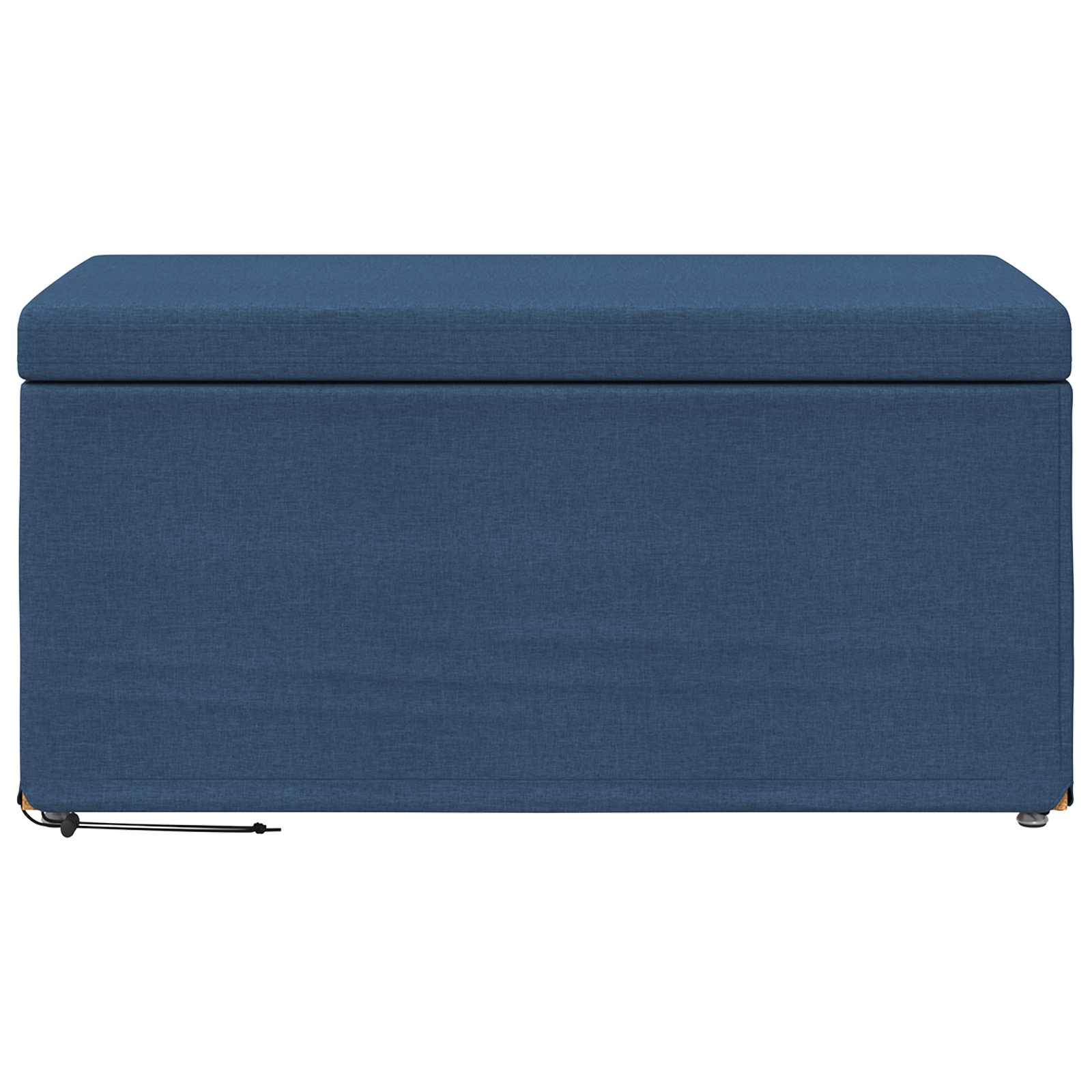 Kruk Blauw 81 x 41 x 40 cm Stof en Geëngineerd Hout is nu te koop bij PeponiXL, paradijselijk wonen!