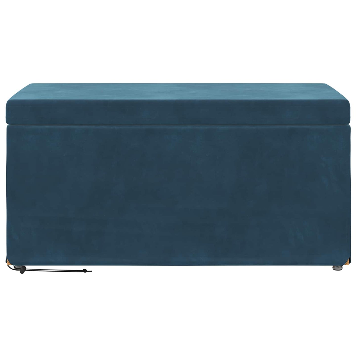 Kruk Blauw 81 x 41 x 40 cm Velvet en Gefabriceerd Hout is nu te koop bij PeponiXL, paradijselijk wonen!
