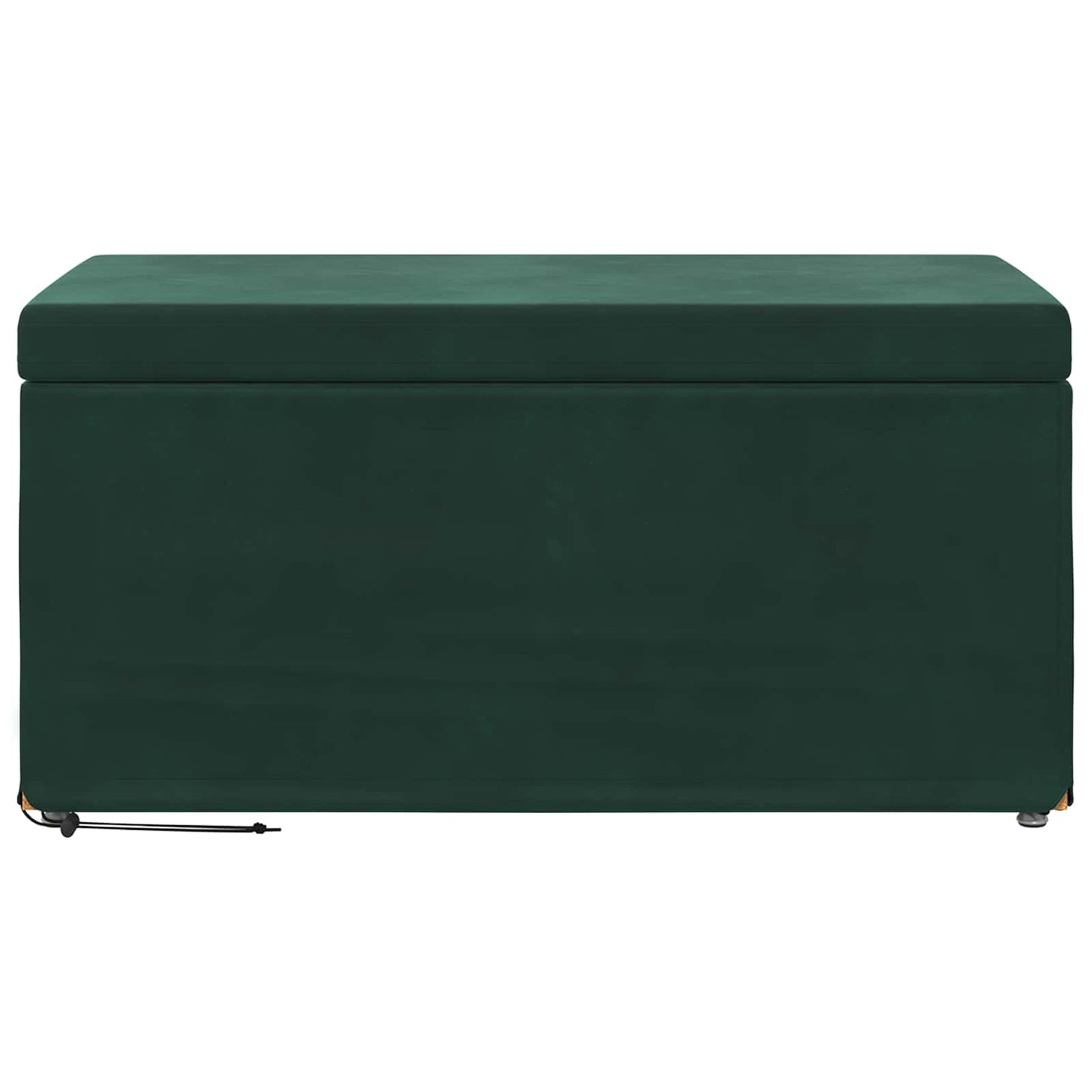 Kruk Donkergroen 81 x 41 x 40 cm Velvet en Gefabriceerd Hout is nu te koop bij PeponiXL, paradijselijk wonen!