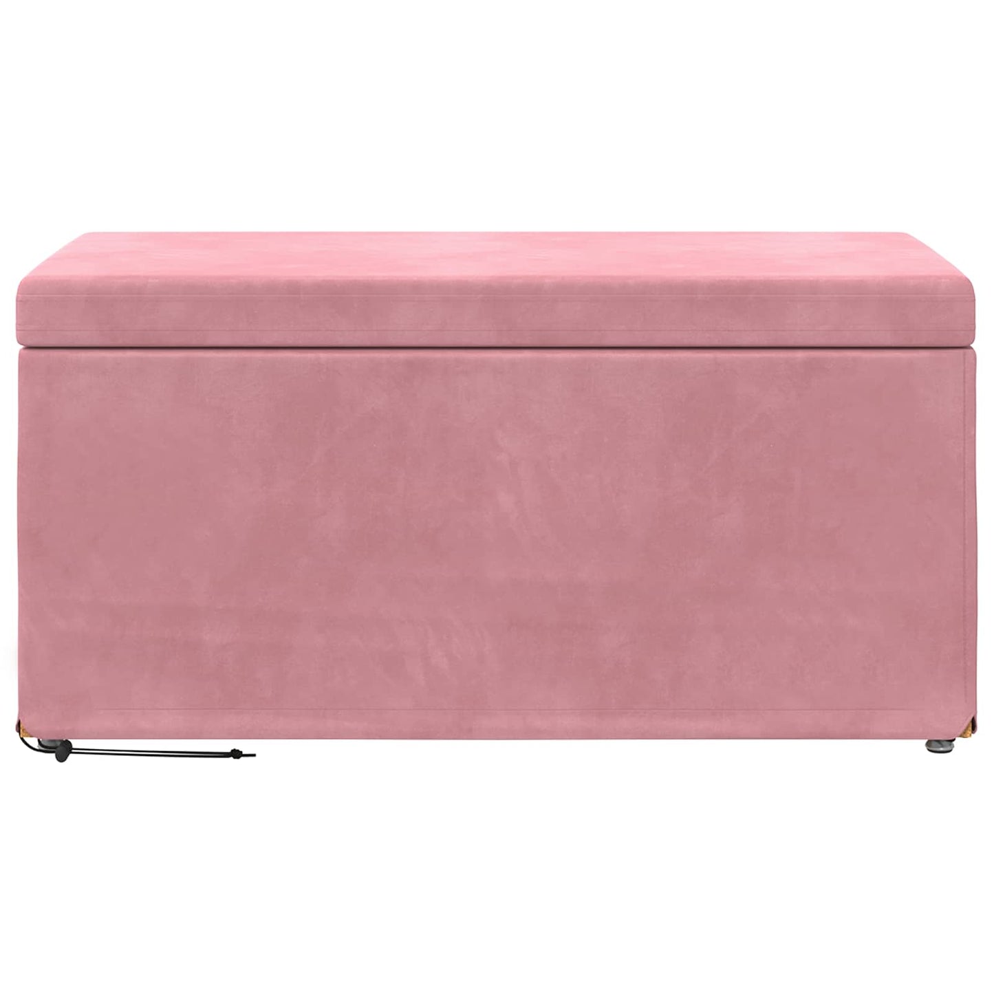 Kruk Roze 81 x 41 x 40 cm Velvet en Gefabriceerd Hout is nu te koop bij PeponiXL, paradijselijk wonen!