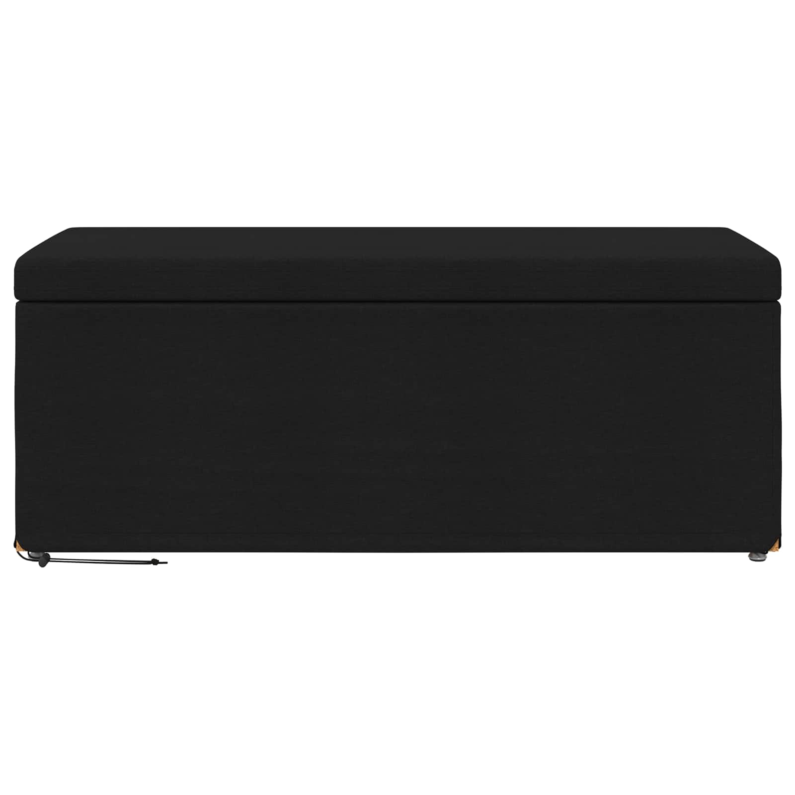 Kruk Zwart 101 x 41 x 40 cm Stof en Geëngineerd Hout is nu te koop bij PeponiXL, paradijselijk wonen!