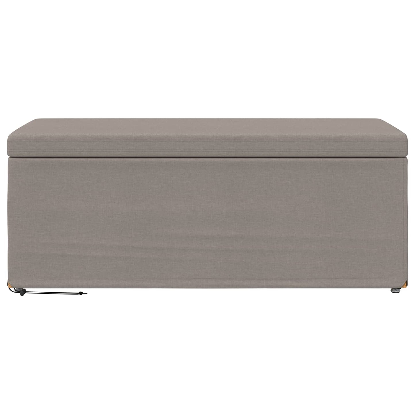 Kruk Taupe 101 x 41 x 40 cm Stof en Geëngineerd Hout is nu te koop bij PeponiXL, paradijselijk wonen!