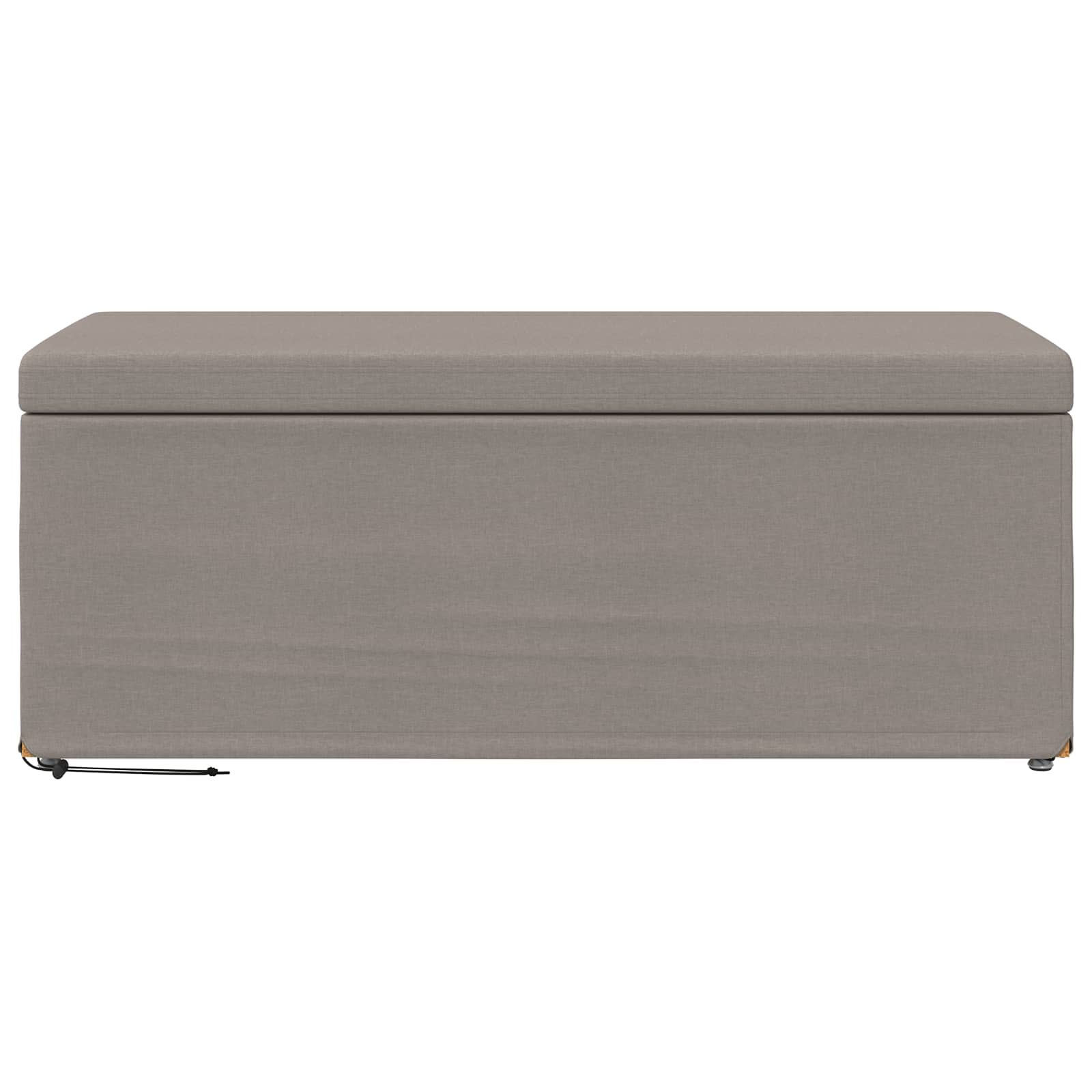 Kruk Taupe 101 x 41 x 40 cm Stof en Geëngineerd Hout is nu te koop bij PeponiXL, paradijselijk wonen!