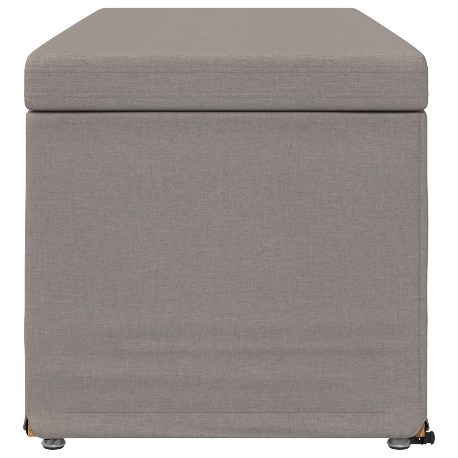 Kruk Taupe 101 x 41 x 40 cm Stof en Geëngineerd Hout is nu te koop bij PeponiXL, paradijselijk wonen!