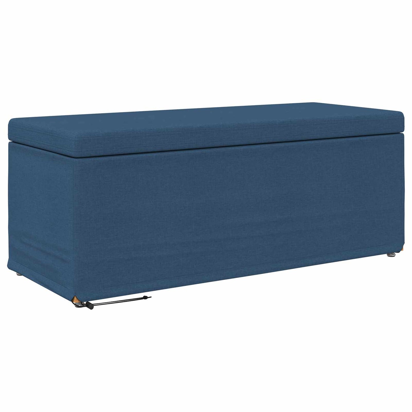 Kruk Blauw 101 x 41 x 40 cm Stof en Geëngineerd Hout is nu te koop bij PeponiXL, paradijselijk wonen!