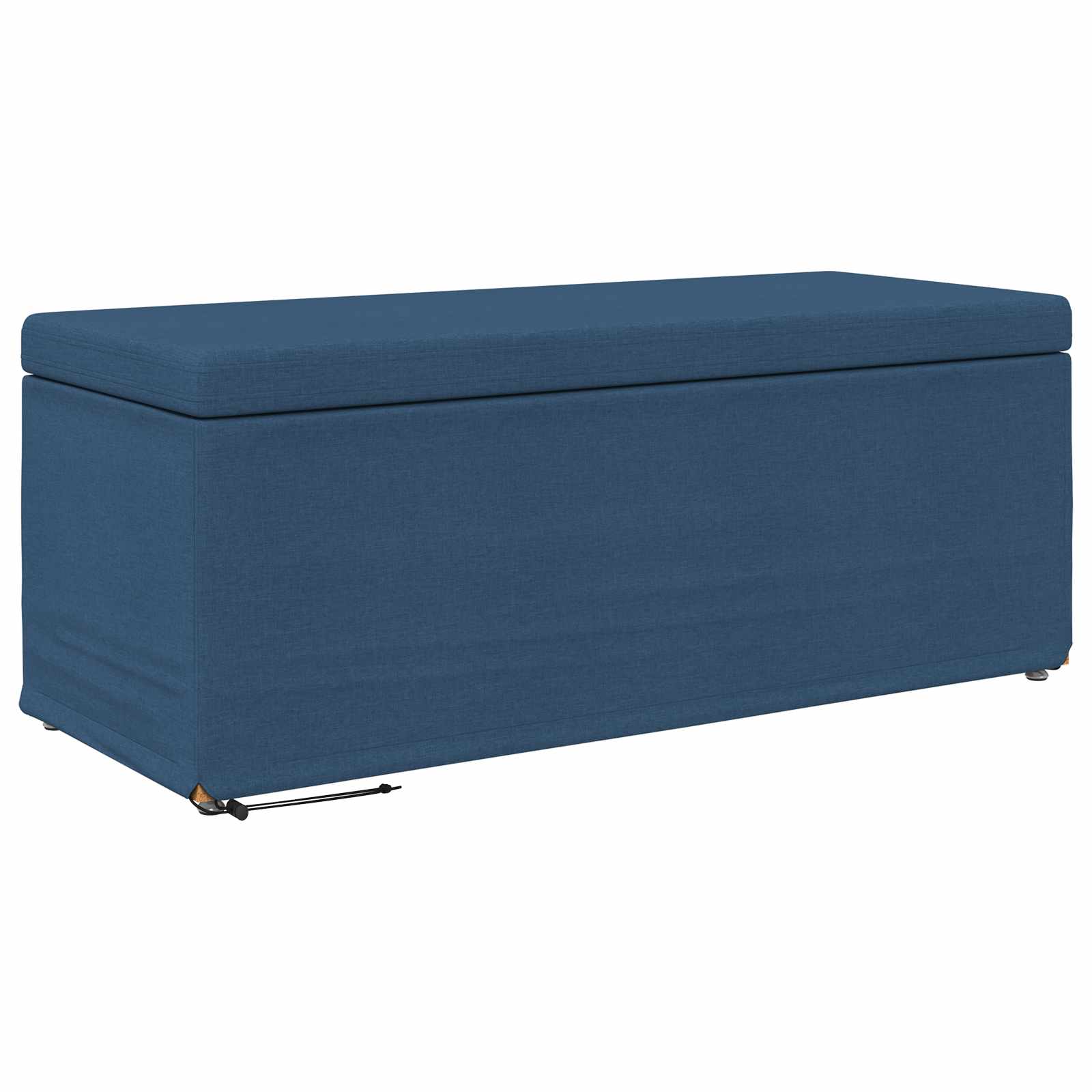 Kruk Blauw 101 x 41 x 40 cm Stof en Geëngineerd Hout is nu te koop bij PeponiXL, paradijselijk wonen!
