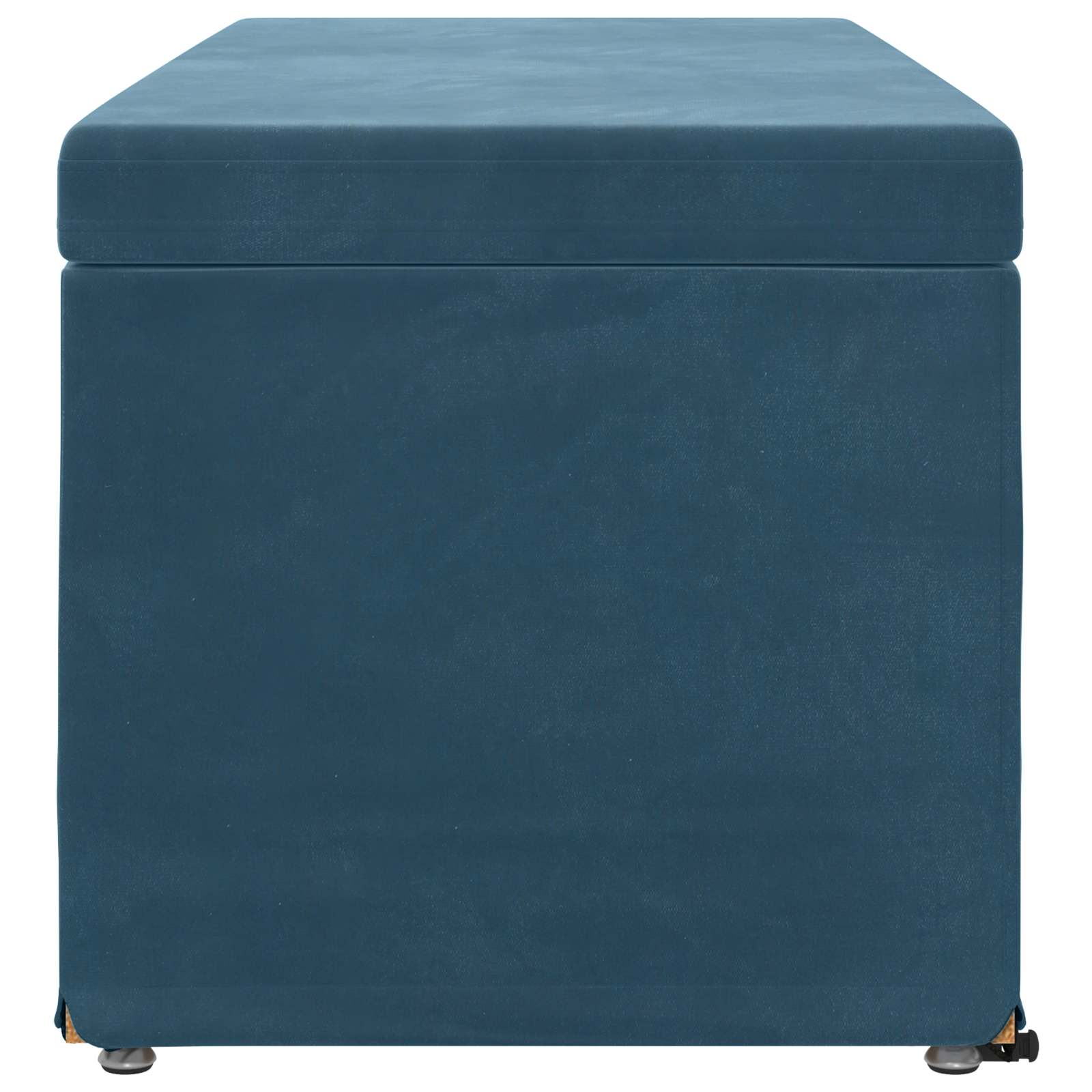 Kruk Blauw 101 x 41 x 40 cm Velvet en Gefabriceerd Hout is nu te koop bij PeponiXL, paradijselijk wonen!