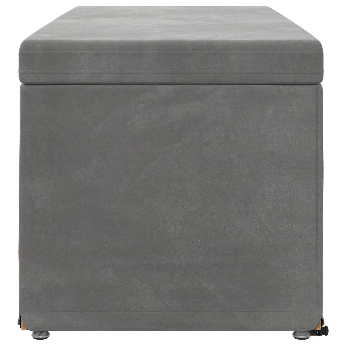 Kruk Donkergrijs 101 x 41 x 40 cm Velvet en Gefabriceerd Hout is nu te koop bij PeponiXL, paradijselijk wonen!