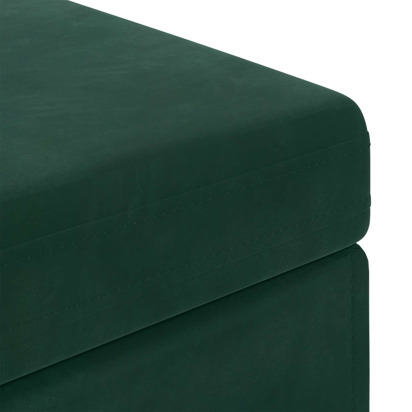 Kruk Donkergroen 101 x 41 x 40 cm Velvet en Gefabriceerd Hout is nu te koop bij PeponiXL, paradijselijk wonen!