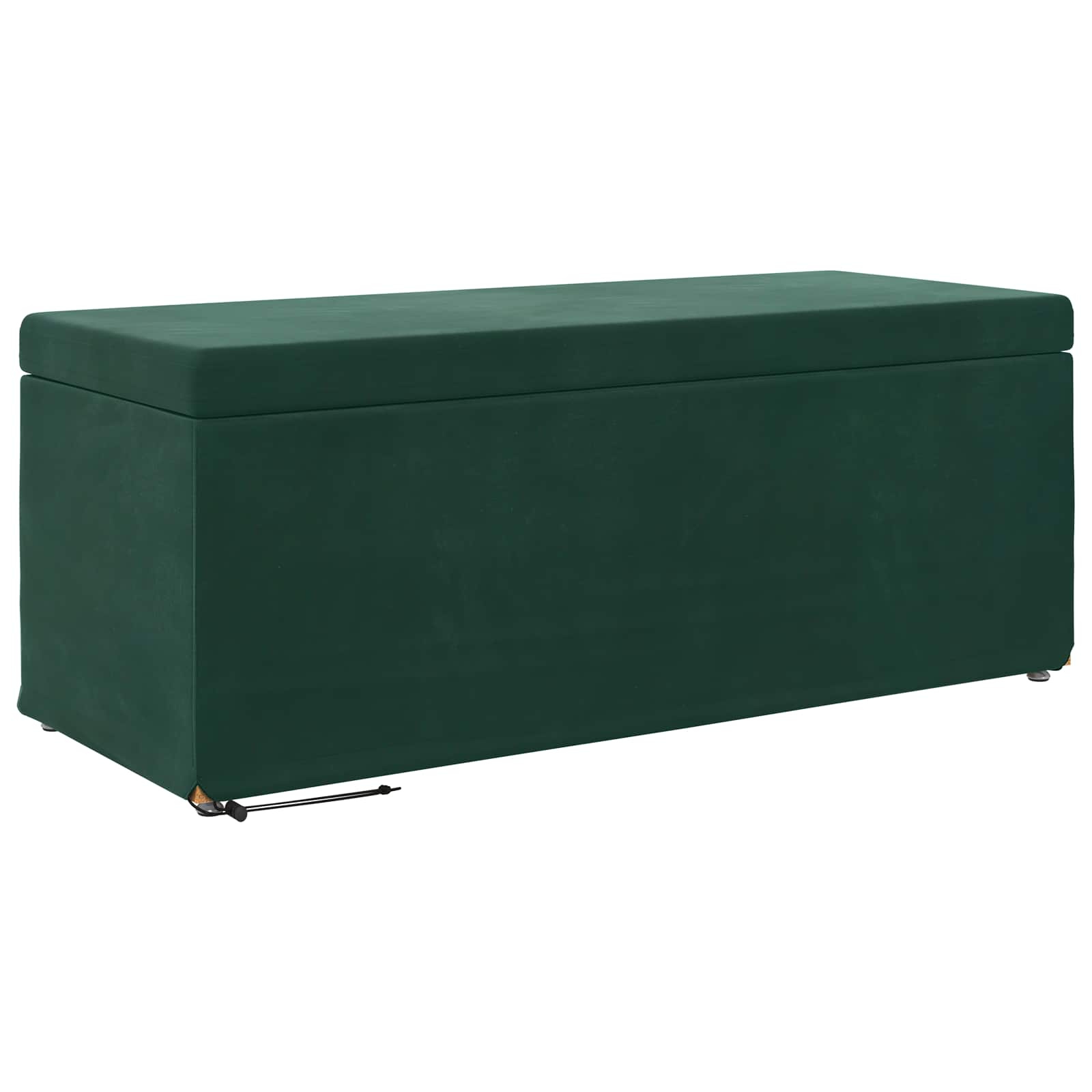 Kruk Donkergroen 101 x 41 x 40 cm Velvet en Gefabriceerd Hout is nu te koop bij PeponiXL, paradijselijk wonen!
