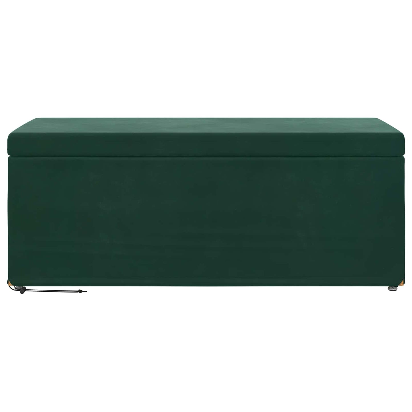 Kruk Donkergroen 101 x 41 x 40 cm Velvet en Gefabriceerd Hout is nu te koop bij PeponiXL, paradijselijk wonen!