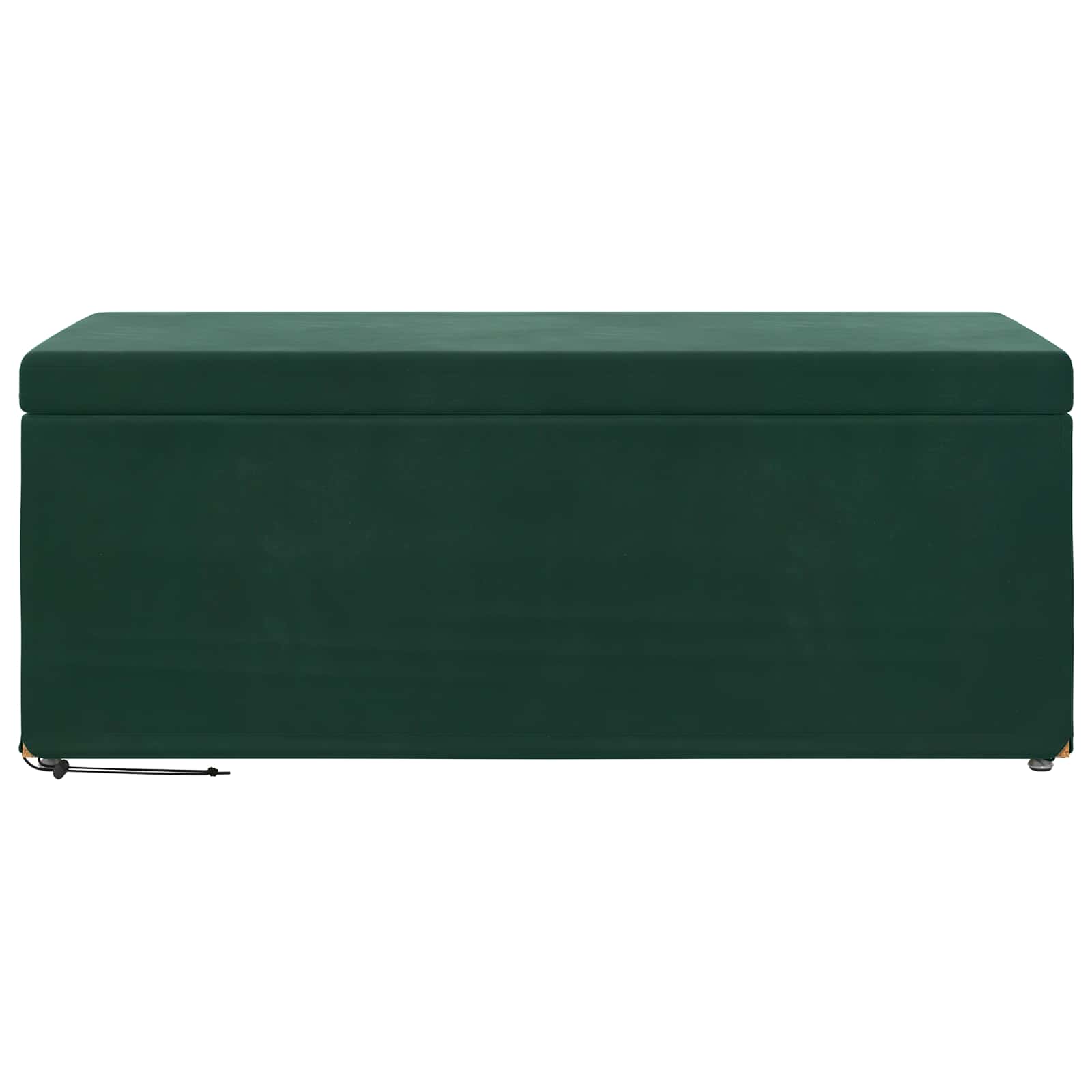 Kruk Donkergroen 101 x 41 x 40 cm Velvet en Gefabriceerd Hout is nu te koop bij PeponiXL, paradijselijk wonen!