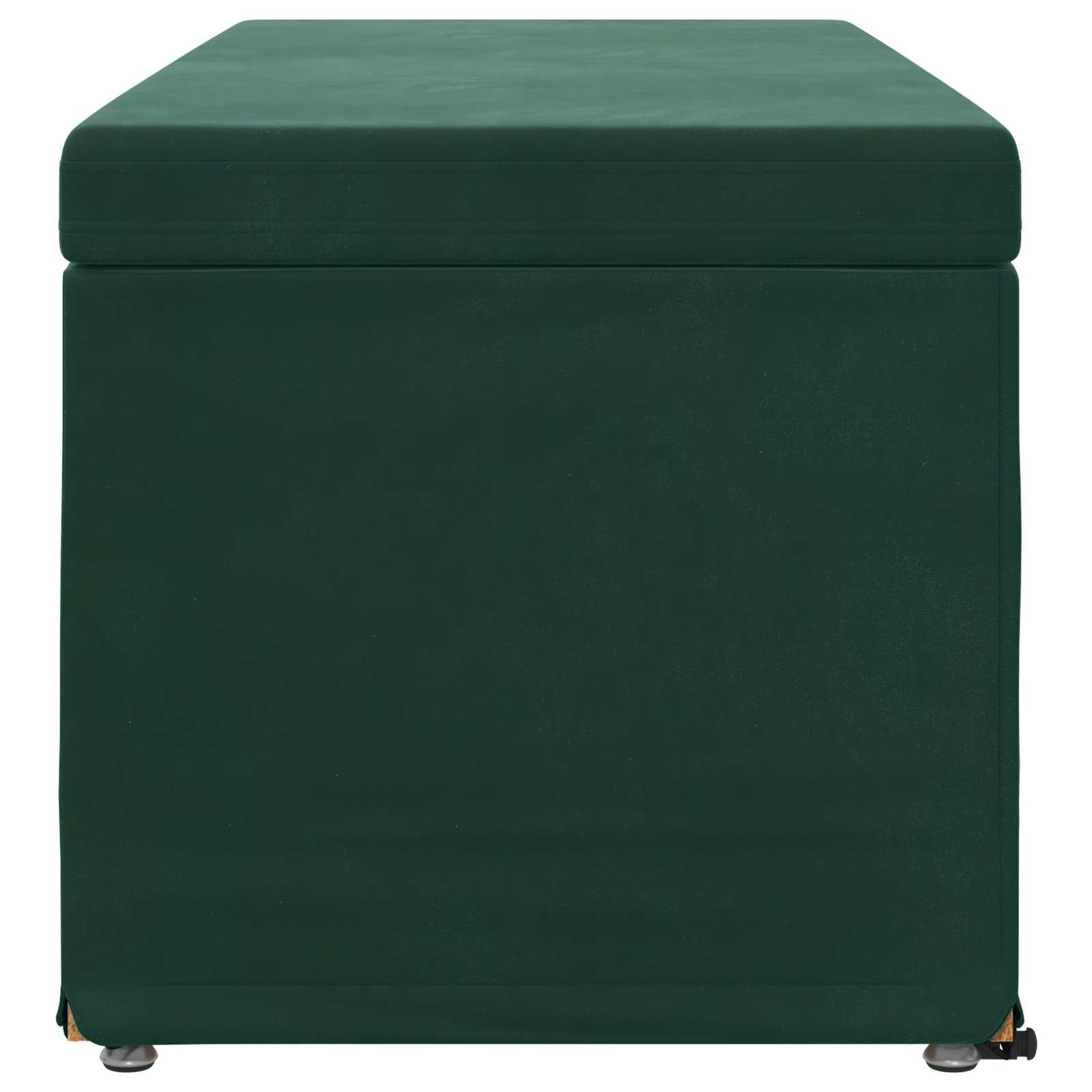 Kruk Donkergroen 101 x 41 x 40 cm Velvet en Gefabriceerd Hout is nu te koop bij PeponiXL, paradijselijk wonen!