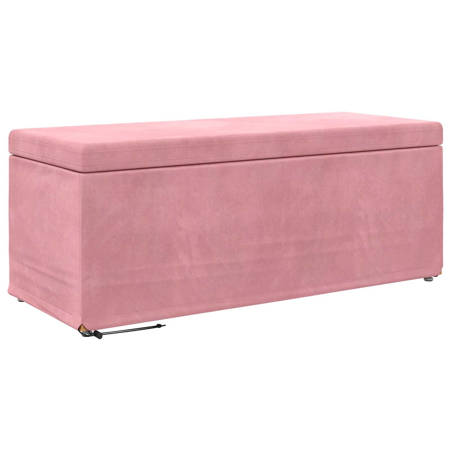 Kruk Roze 101 x 41 x 40 cm Velvet en Gefabriceerd Hout is nu te koop bij PeponiXL, paradijselijk wonen!