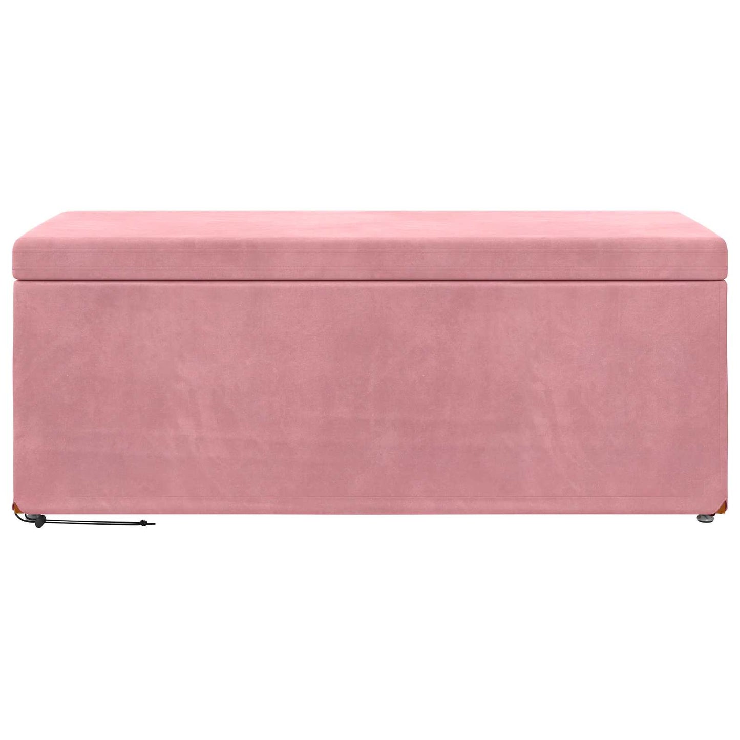 Kruk Roze 101 x 41 x 40 cm Velvet en Gefabriceerd Hout is nu te koop bij PeponiXL, paradijselijk wonen!