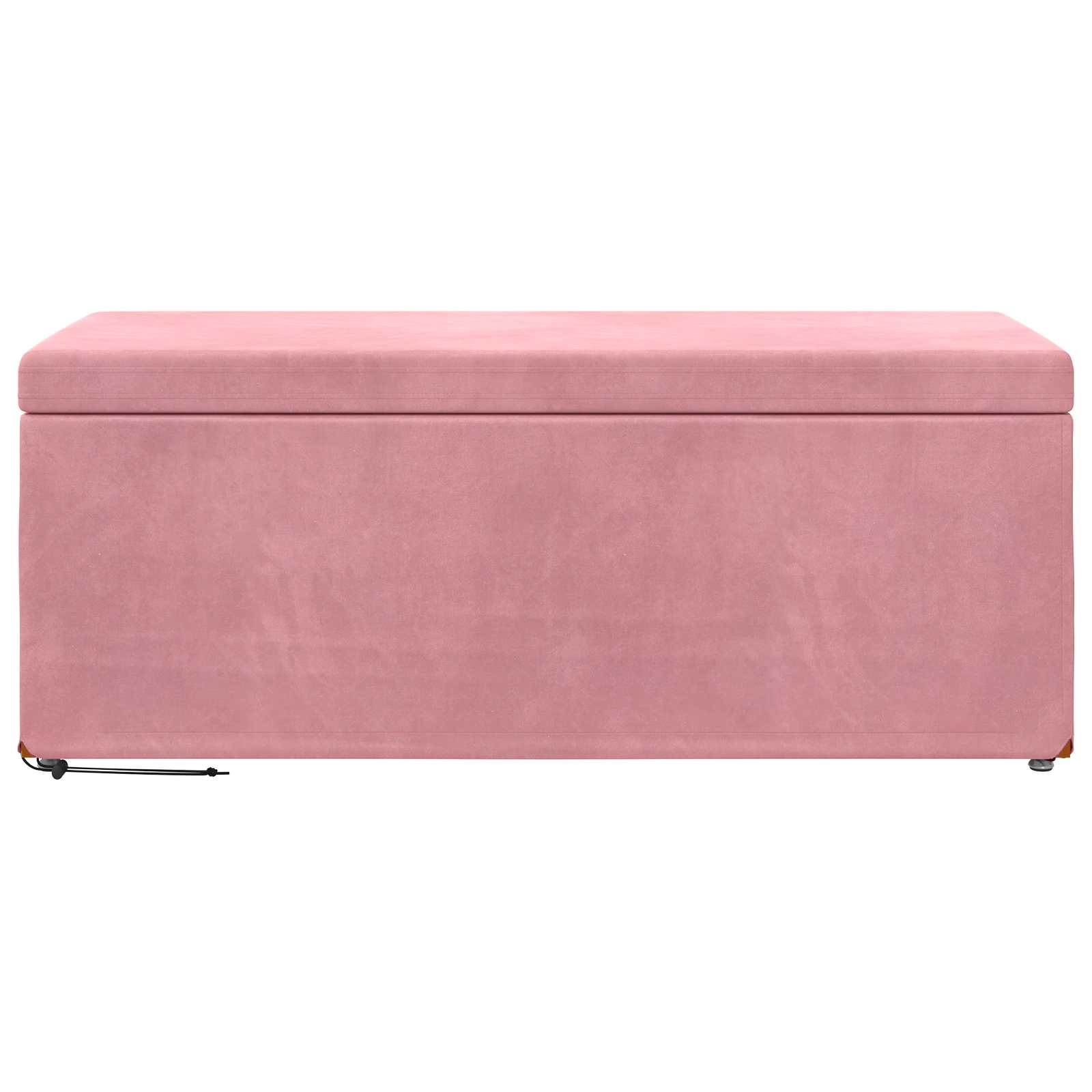Kruk Roze 101 x 41 x 40 cm Velvet en Gefabriceerd Hout is nu te koop bij PeponiXL, paradijselijk wonen!