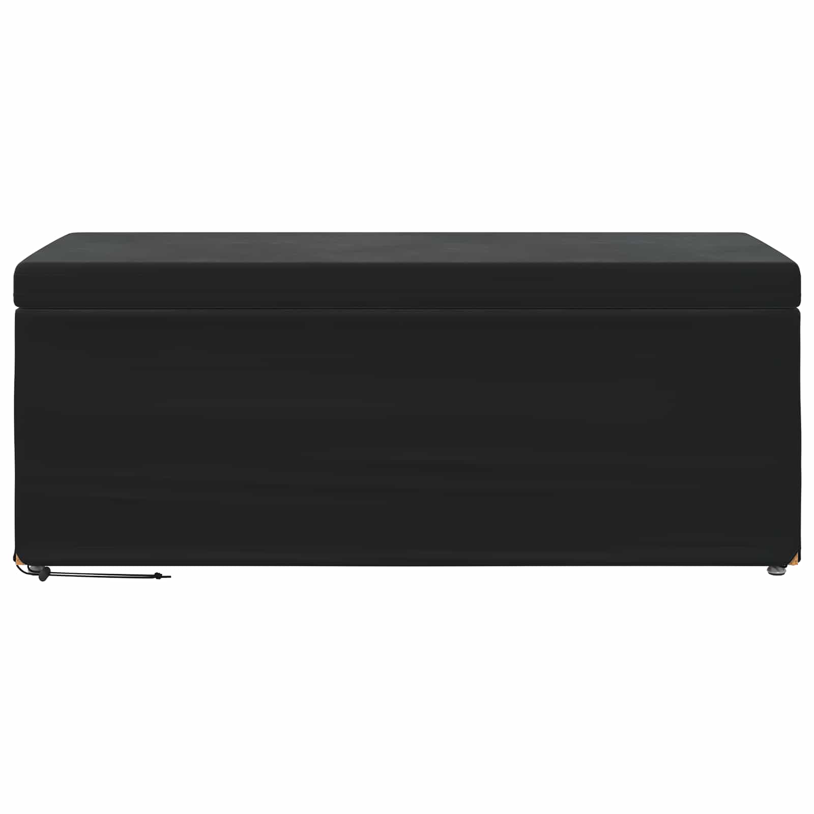 Kruk Zwart 101 x 41 x 40 cm Velvet en Gefabriceerd Hout is nu te koop bij PeponiXL, paradijselijk wonen!