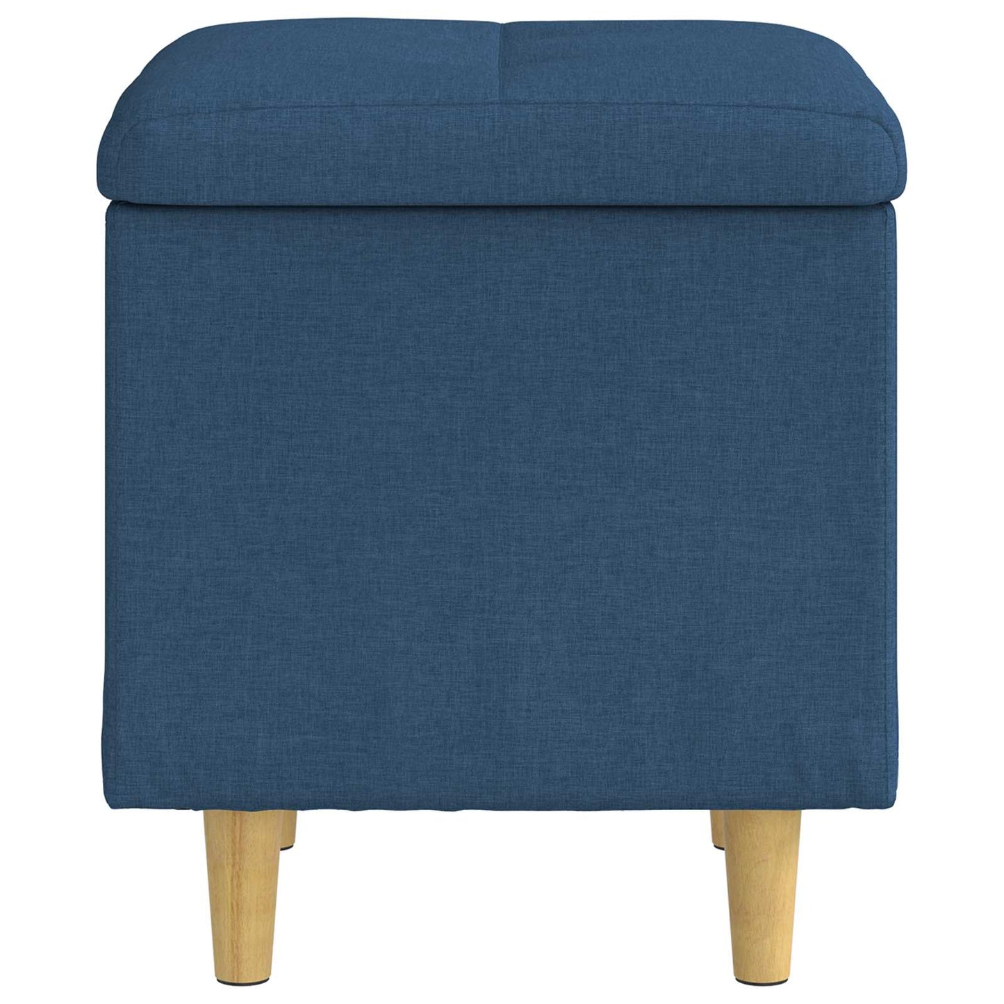 Opslagottoman met kussen Blauw 40 x 40 x 45 cm Stof is nu te koop bij PeponiXL, paradijselijk wonen!