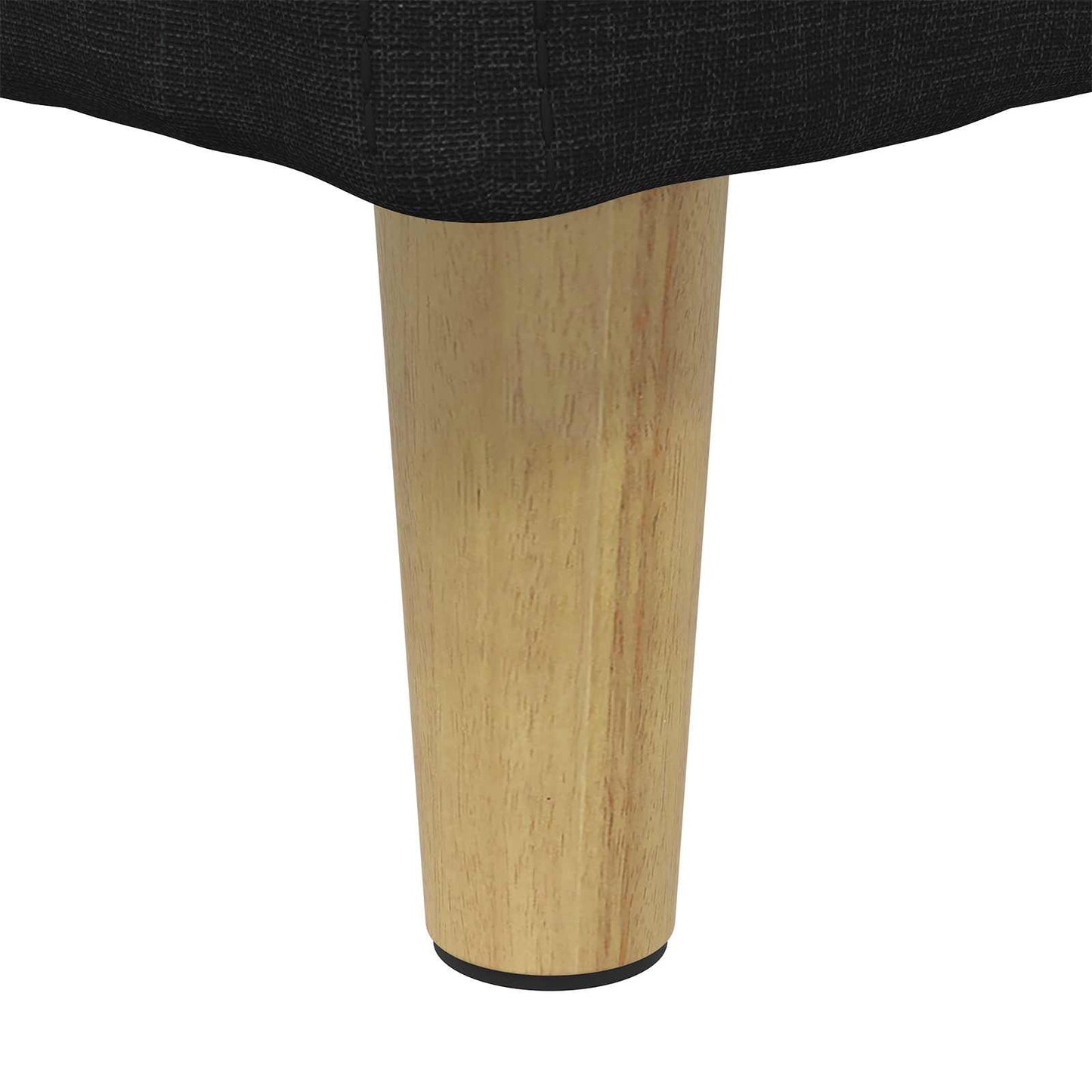 Opslagottoman met kussen Zwart 80 x 80 x 45 cm Stof is nu te koop bij PeponiXL, paradijselijk wonen!