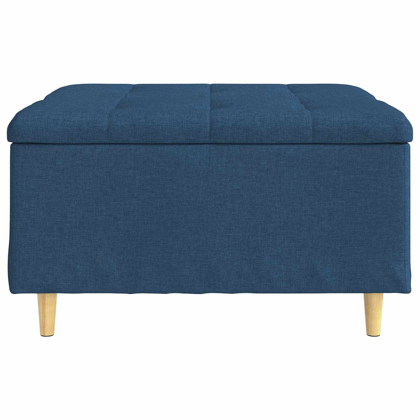 Opslagottoman met kussen Blauw 80 x 80 x 45 cm Stof is nu te koop bij PeponiXL, paradijselijk wonen!