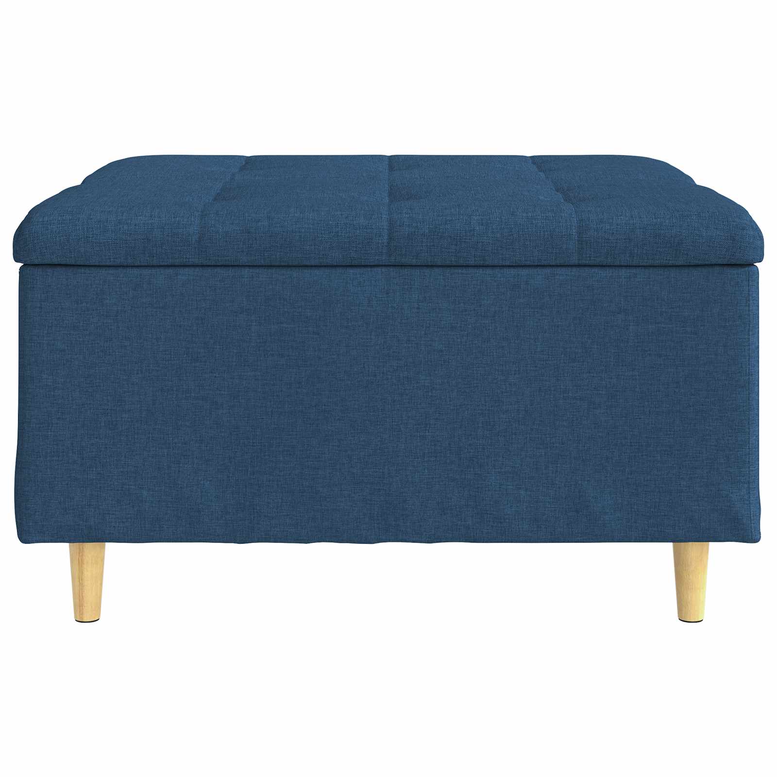Opslagottoman met kussen Blauw 80 x 80 x 45 cm Stof is nu te koop bij PeponiXL, paradijselijk wonen!