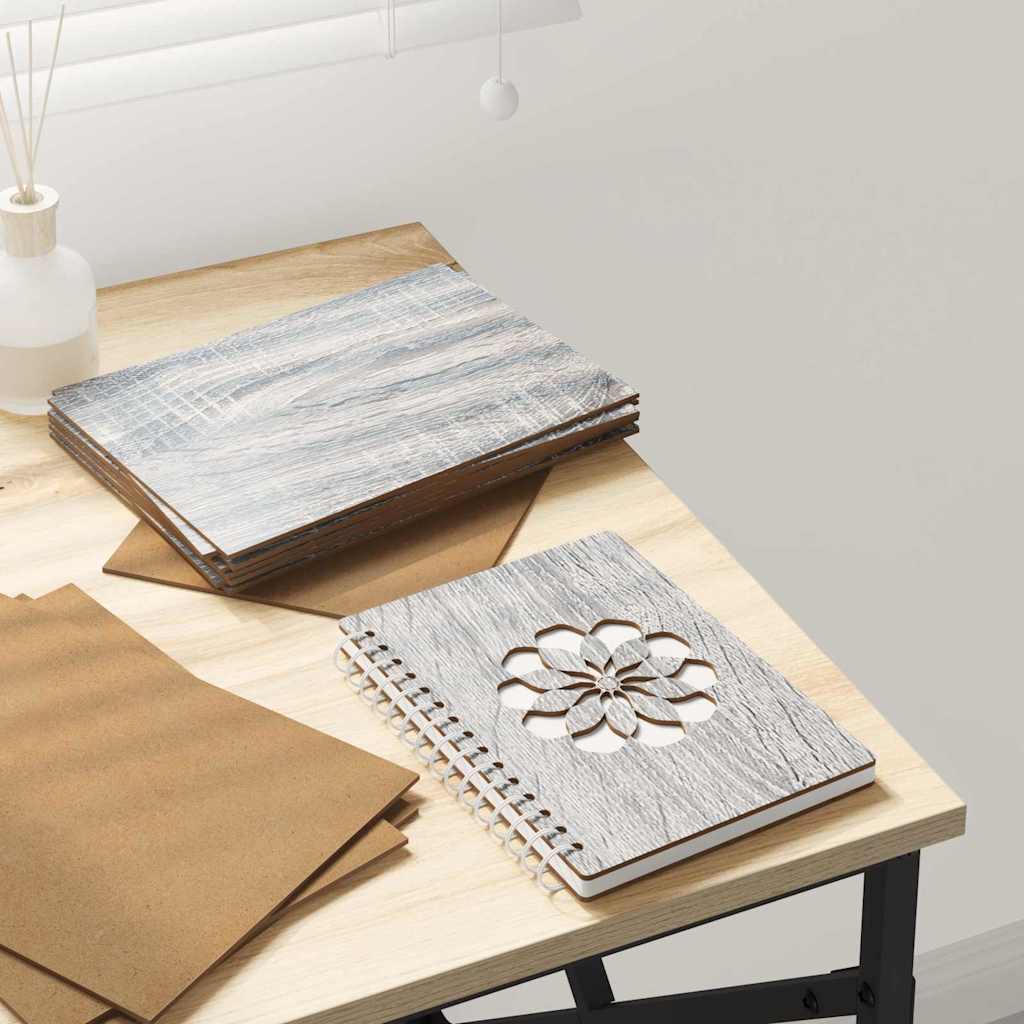 Decorpanelen 12 pcs Grijs Sonoma 15 x 21 x 0.27 cm Bewerkt hout is nu te koop bij PeponiXL, paradijselijk wonen!